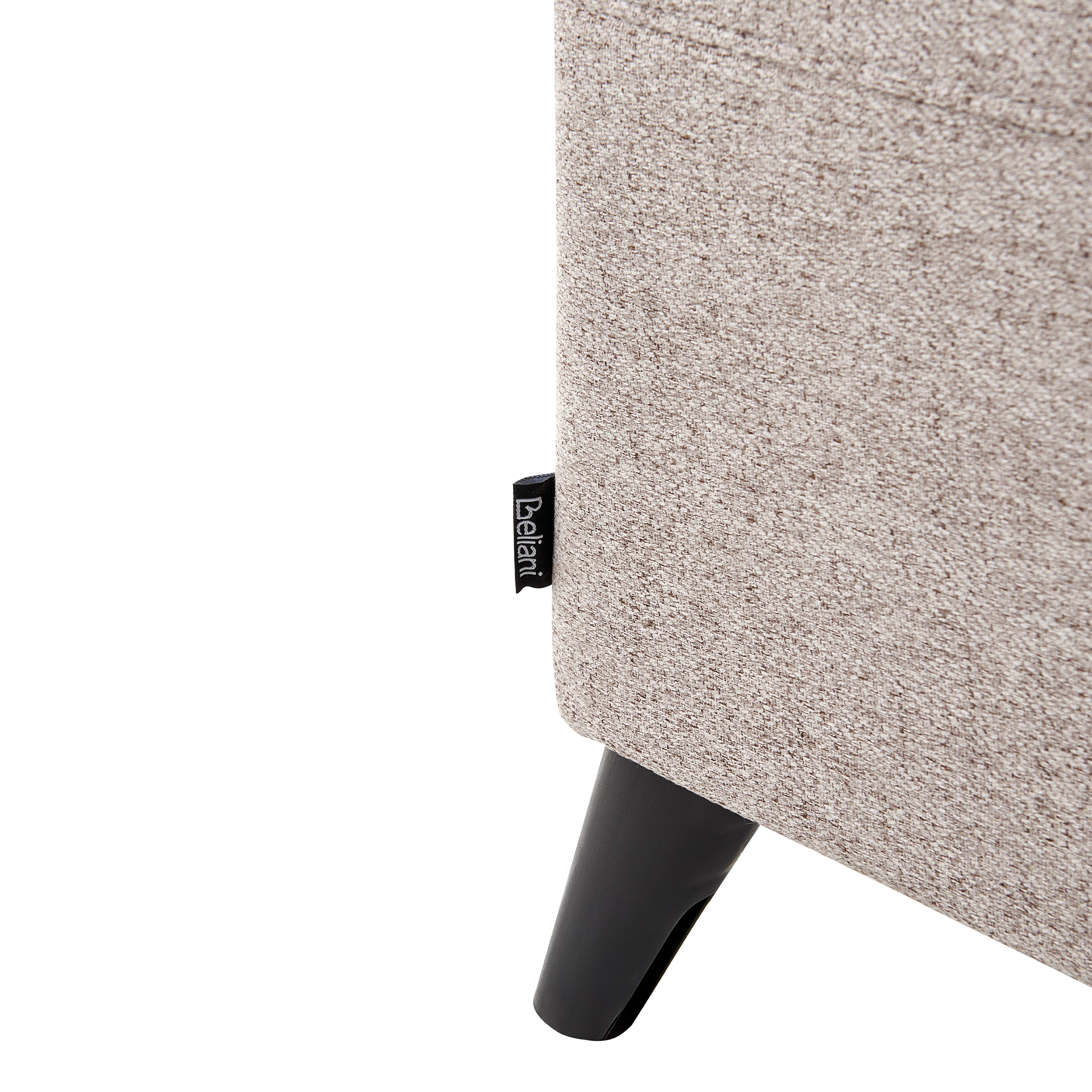 Armchair with recliner SELVIK Retractable footrest Taupe [9]