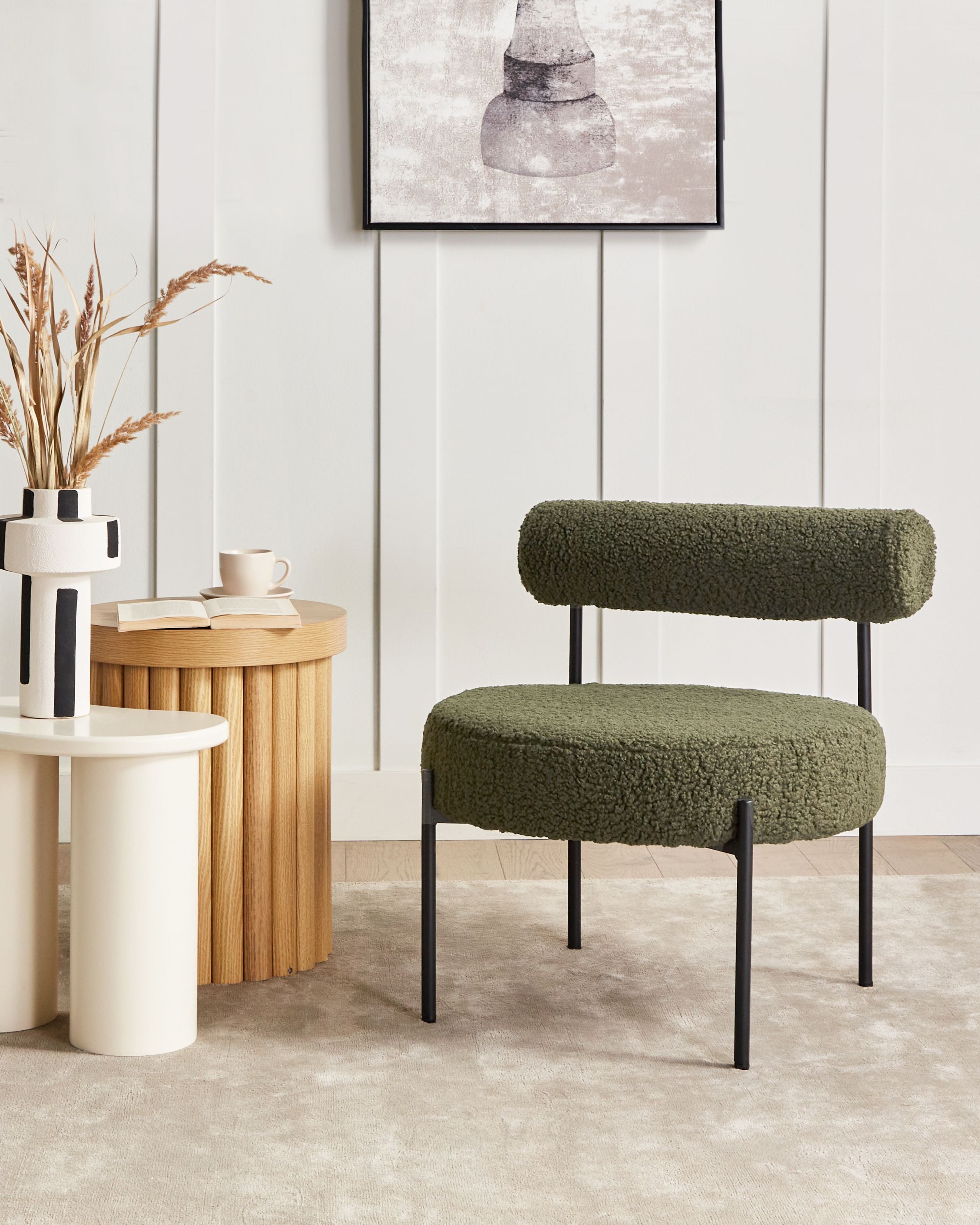 Fotoliu - Fotoliu ALPHA Boucle Verde