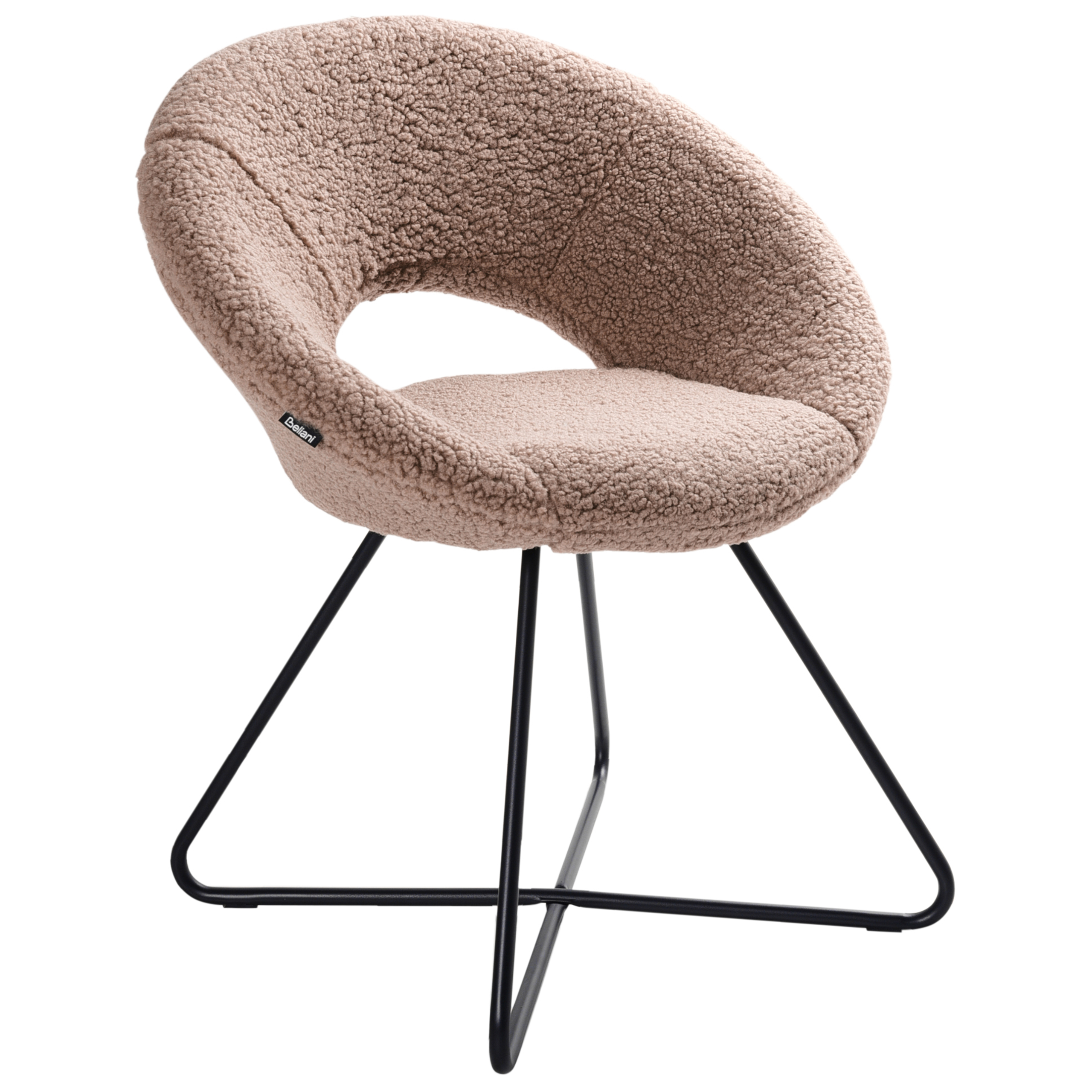 Dining chair RACHEL Boucle Taupe [4]