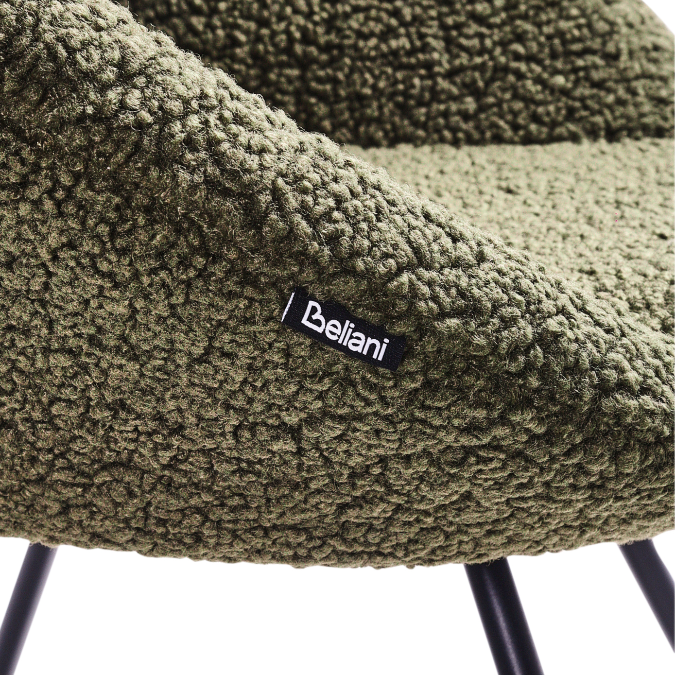 Dining chair RACHEL Boucle Green [8]