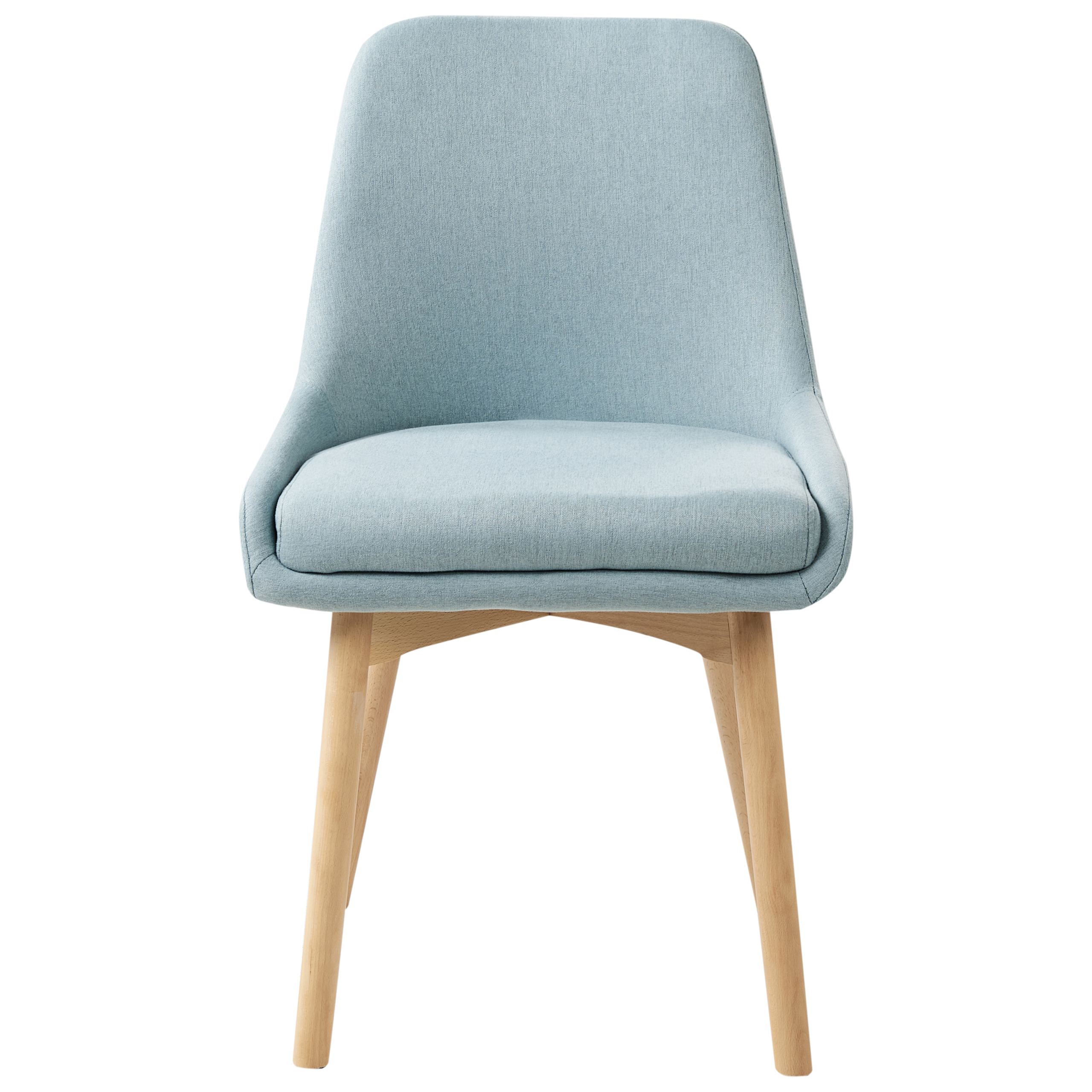 Set of 2 MELFORT dining chairs Light blue [5]