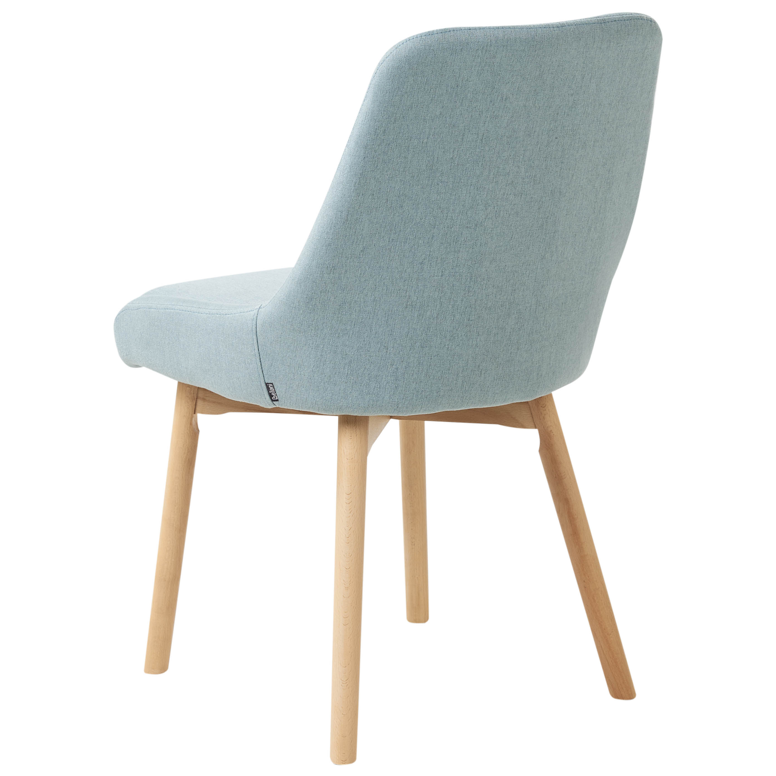 Set of 2 MELFORT dining chairs Light blue [6]