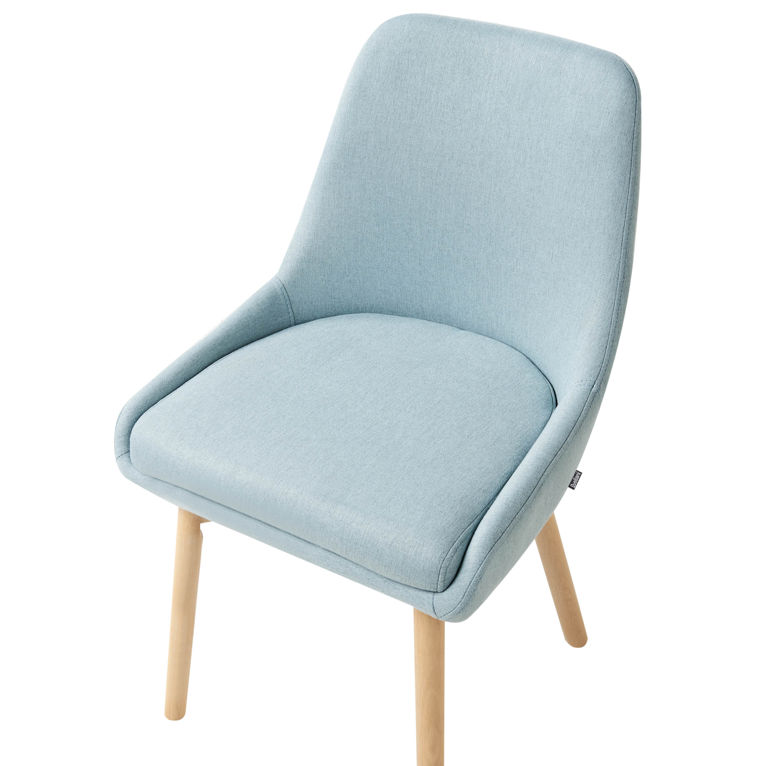 Set of 2 MELFORT dining chairs Light blue [7]