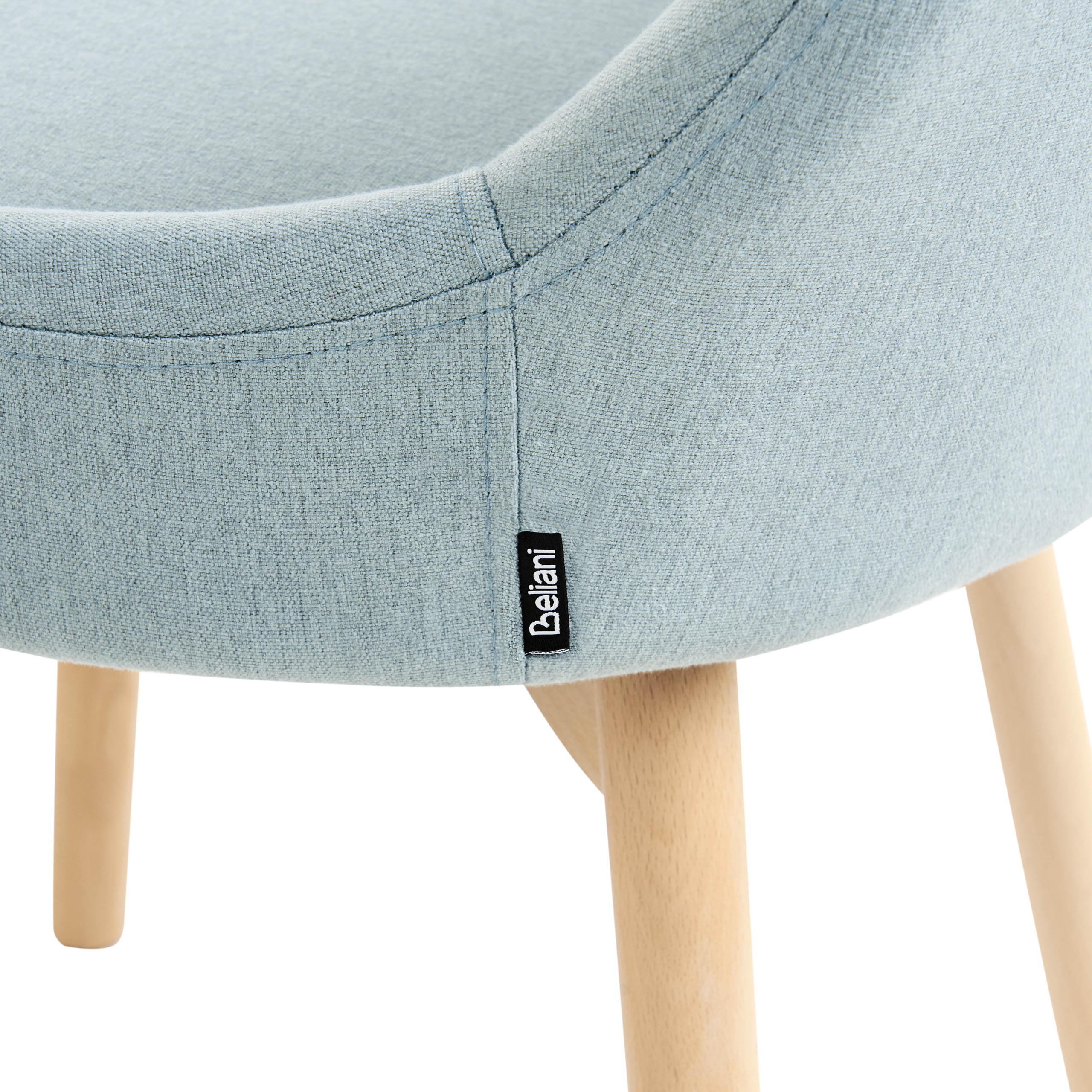 Set of 2 MELFORT dining chairs Light blue [8]