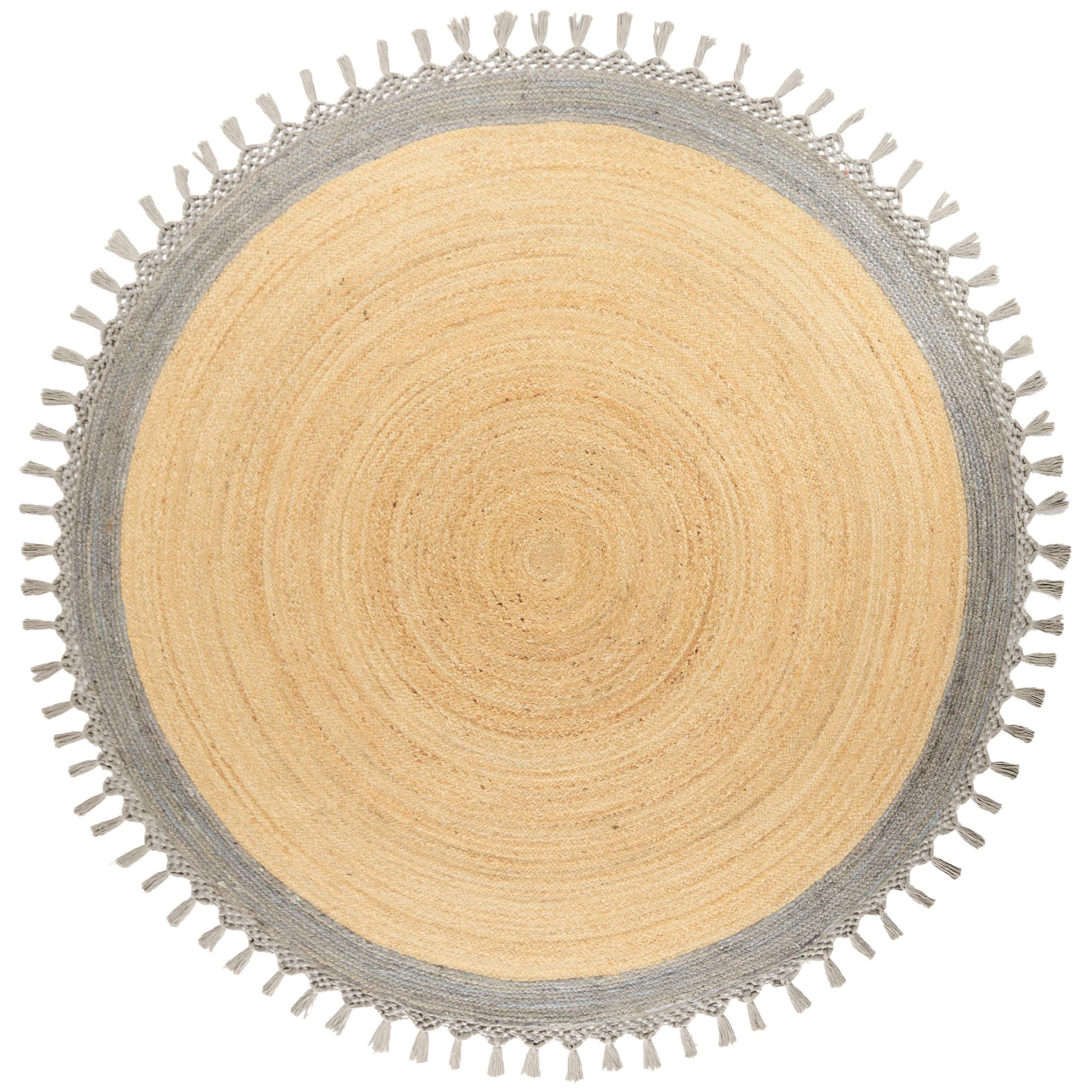 MARTS rug Grey ø 200 cm Jute [4]