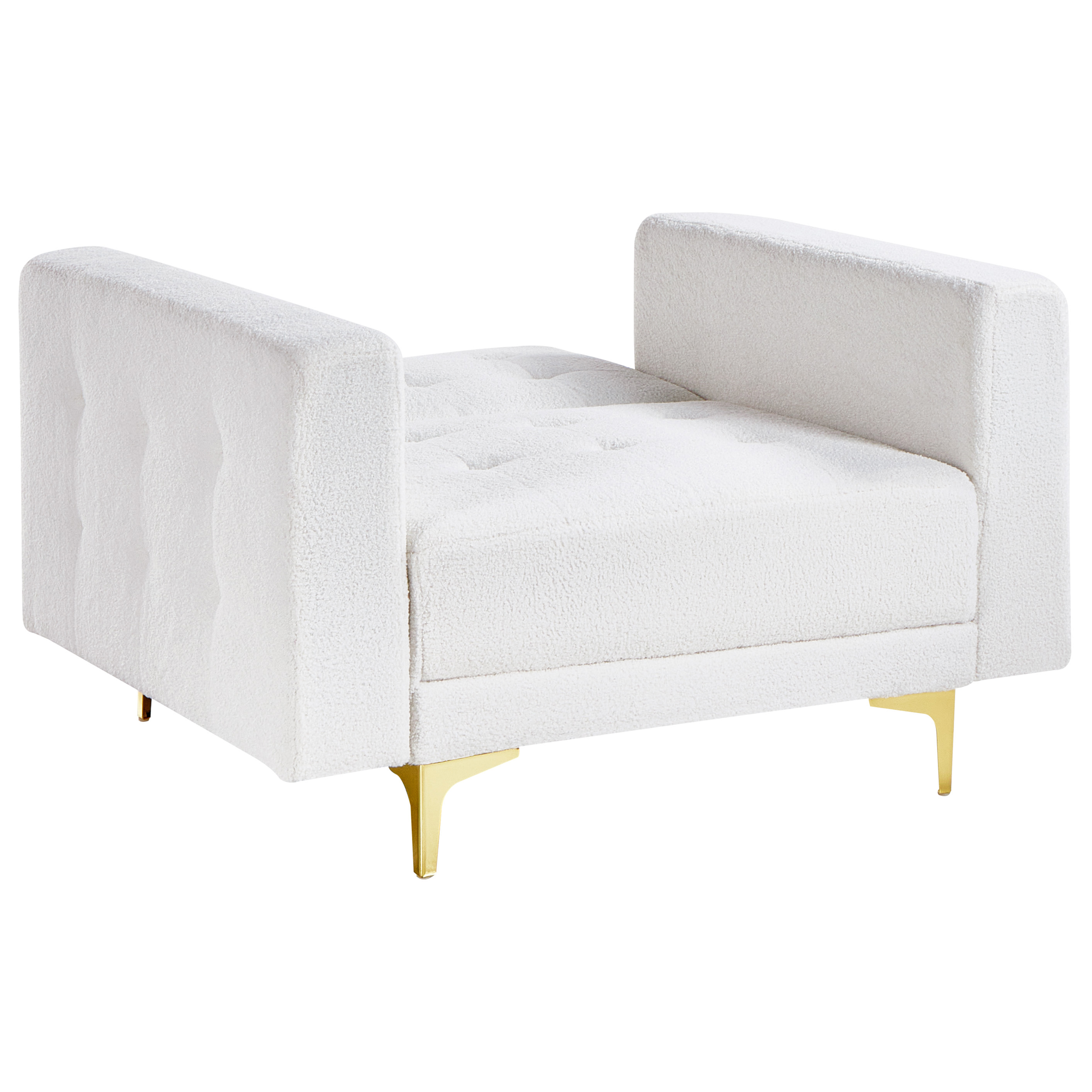 ABERDEEN Armchair Boucle Off-White [5]