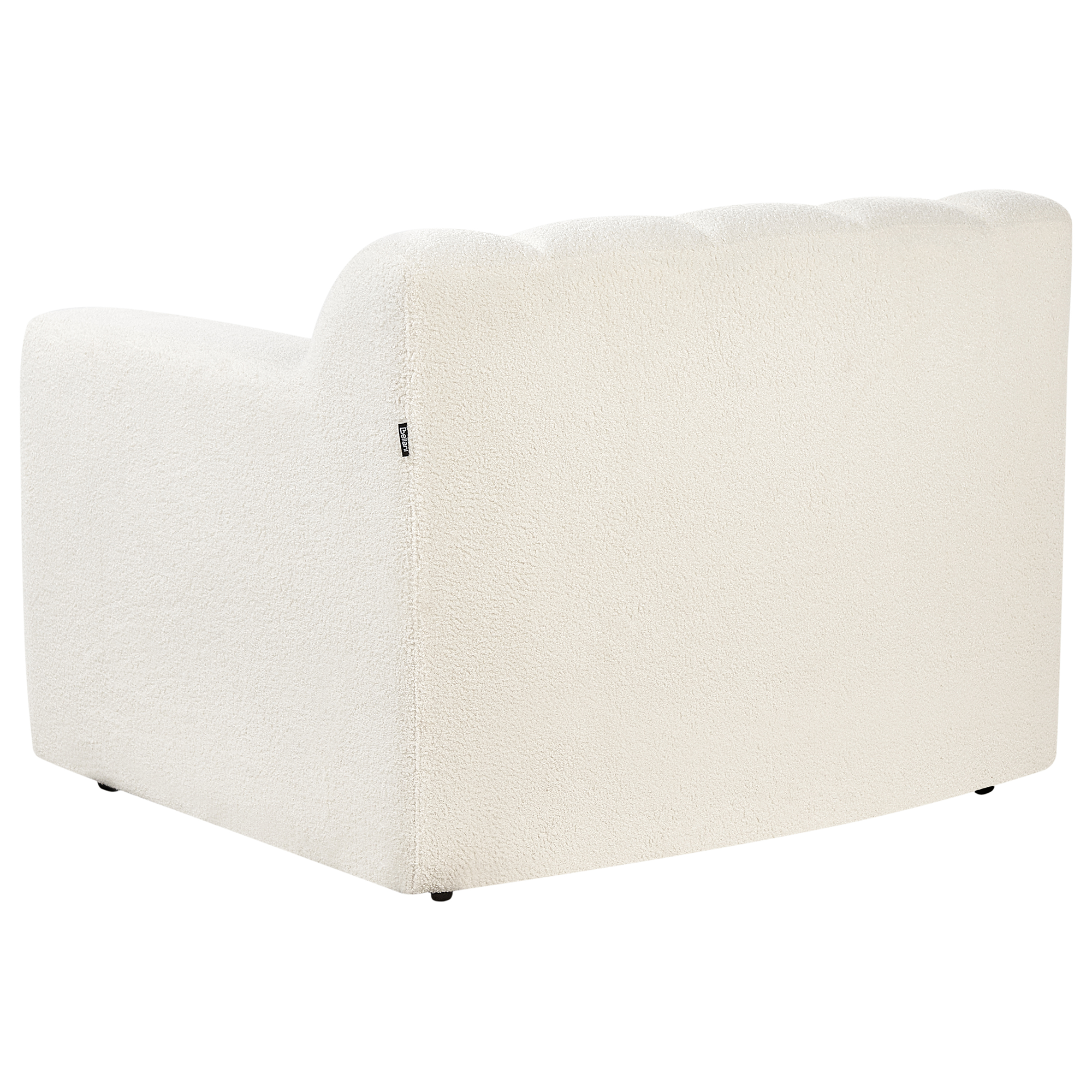 Fotoliu AGERUP Boucle Alb-murdar [6]