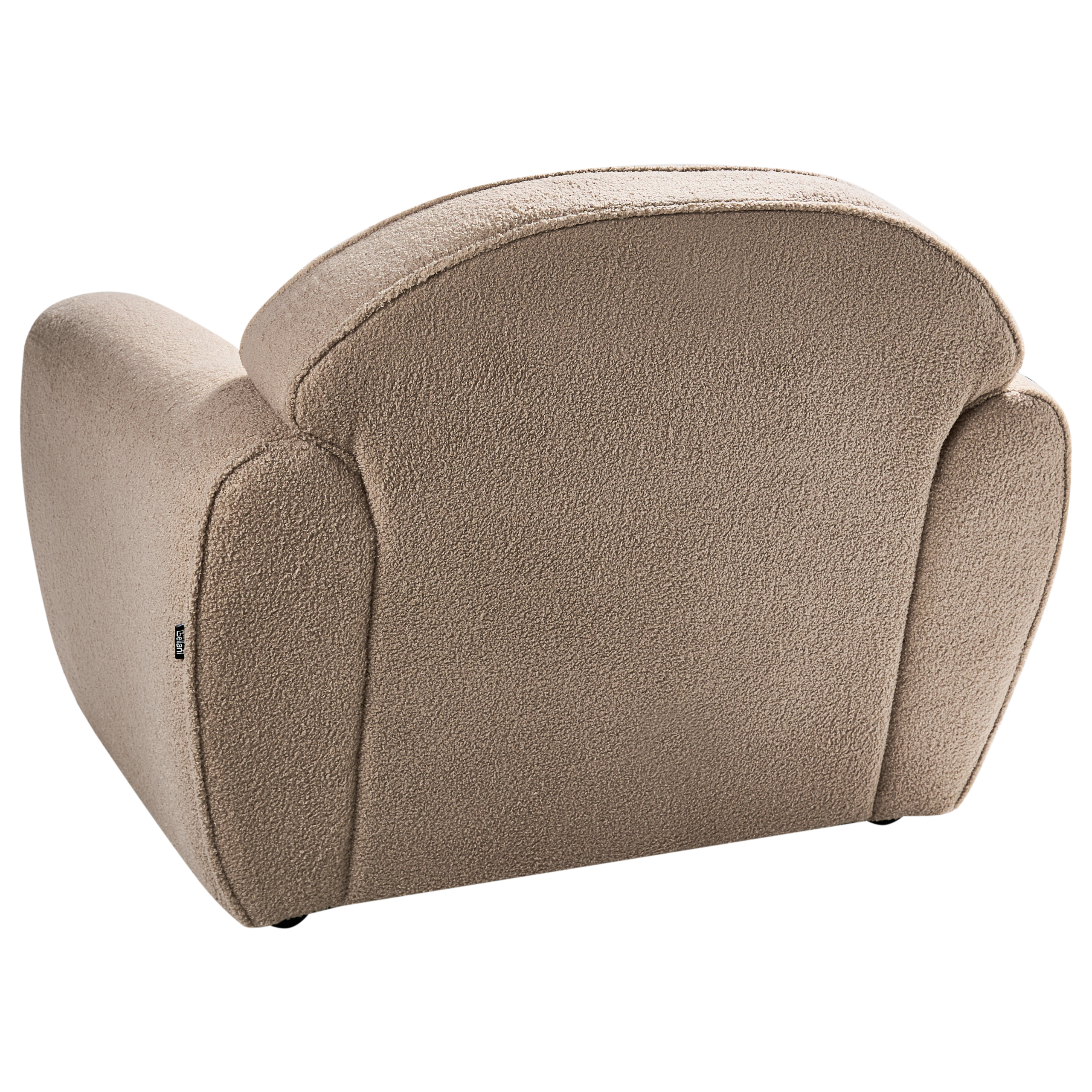 ELLEDE Boucle Armchair Light Brown [7]