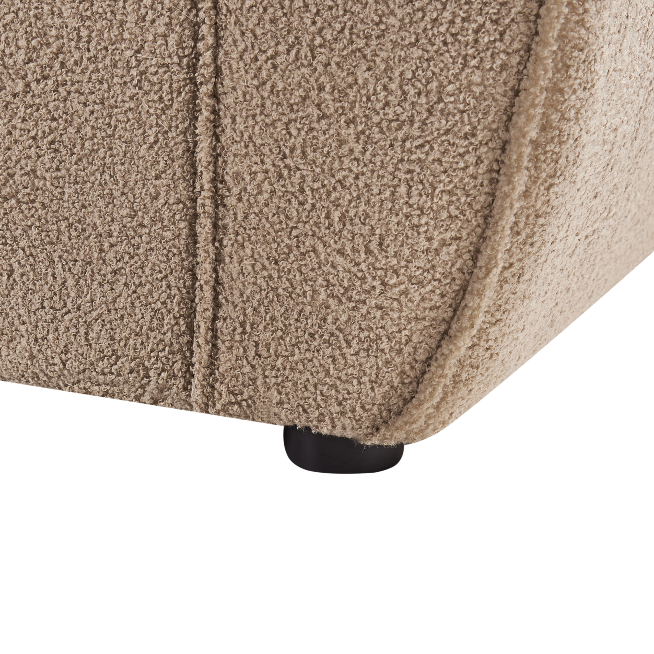 ELLEDE Boucle Armchair Light Brown [10]