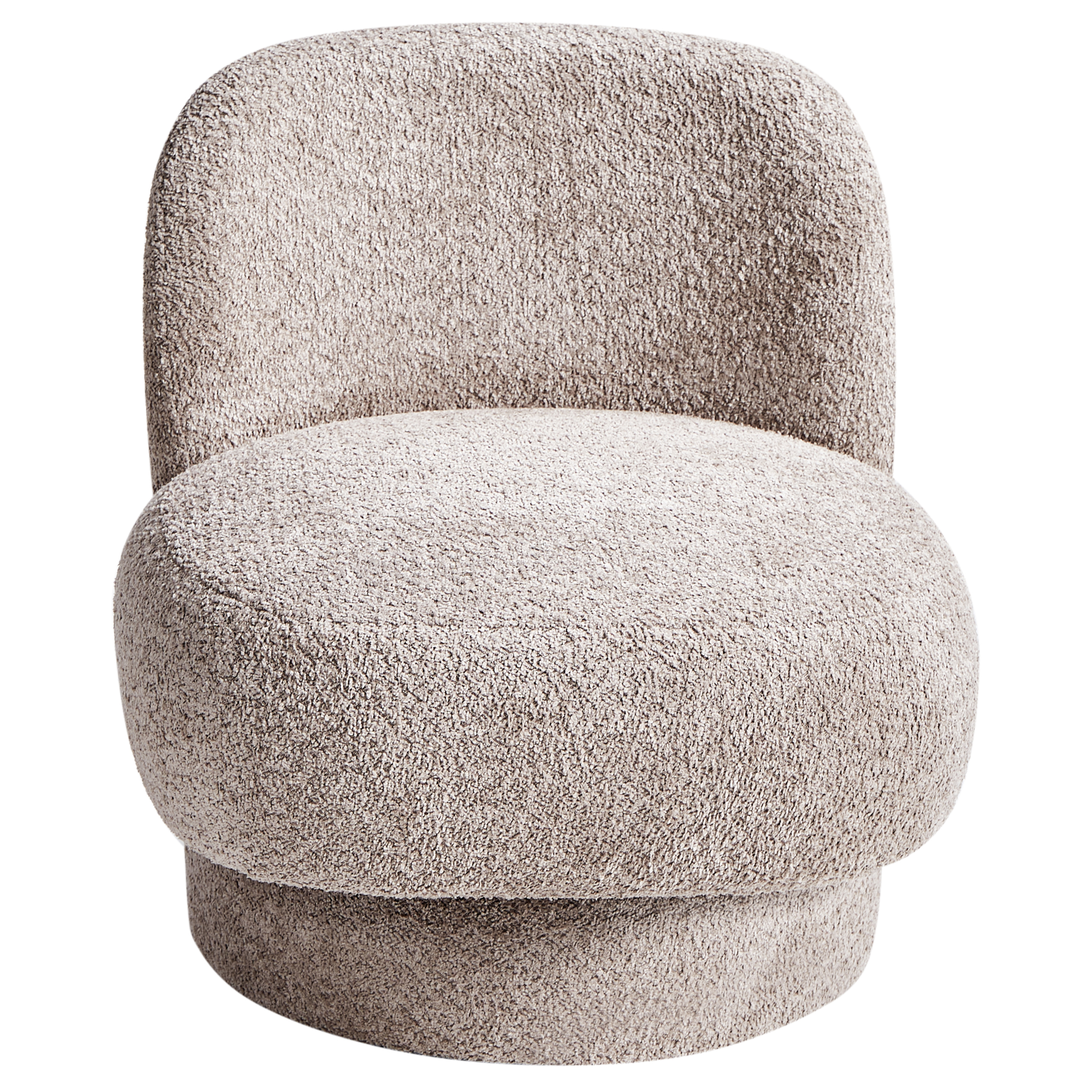 Fotoliu rotativ AYLO Boucle Taupe [5]