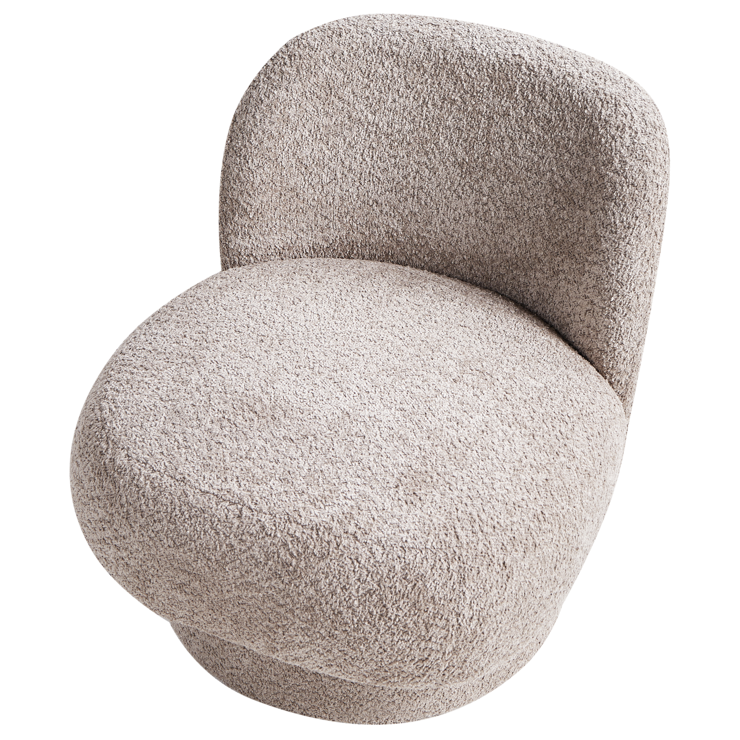 Fotoliu rotativ AYLO Boucle Taupe [6]