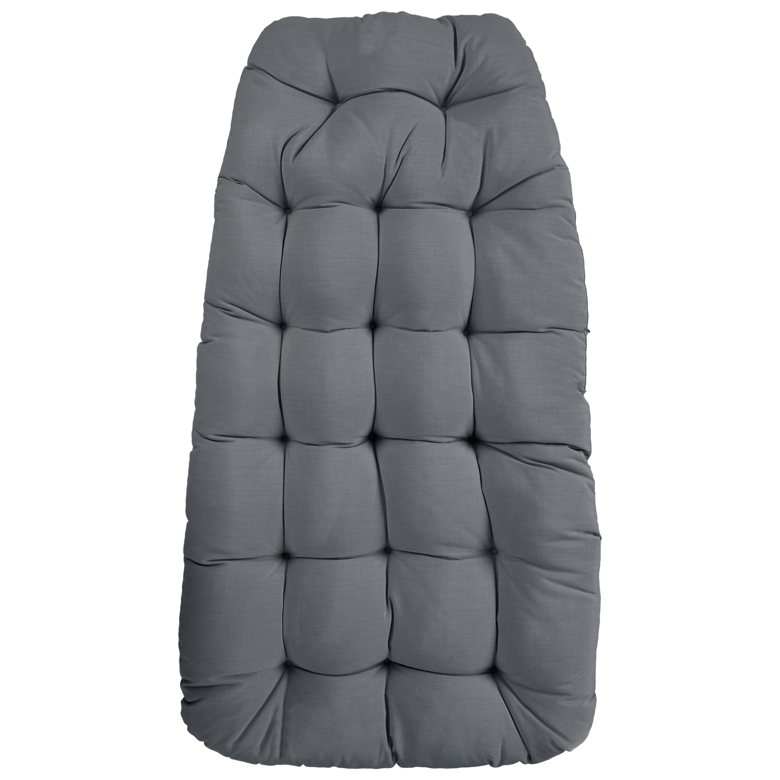 AVEGNO Hanging Armchair with Stand Dark Grey [6]