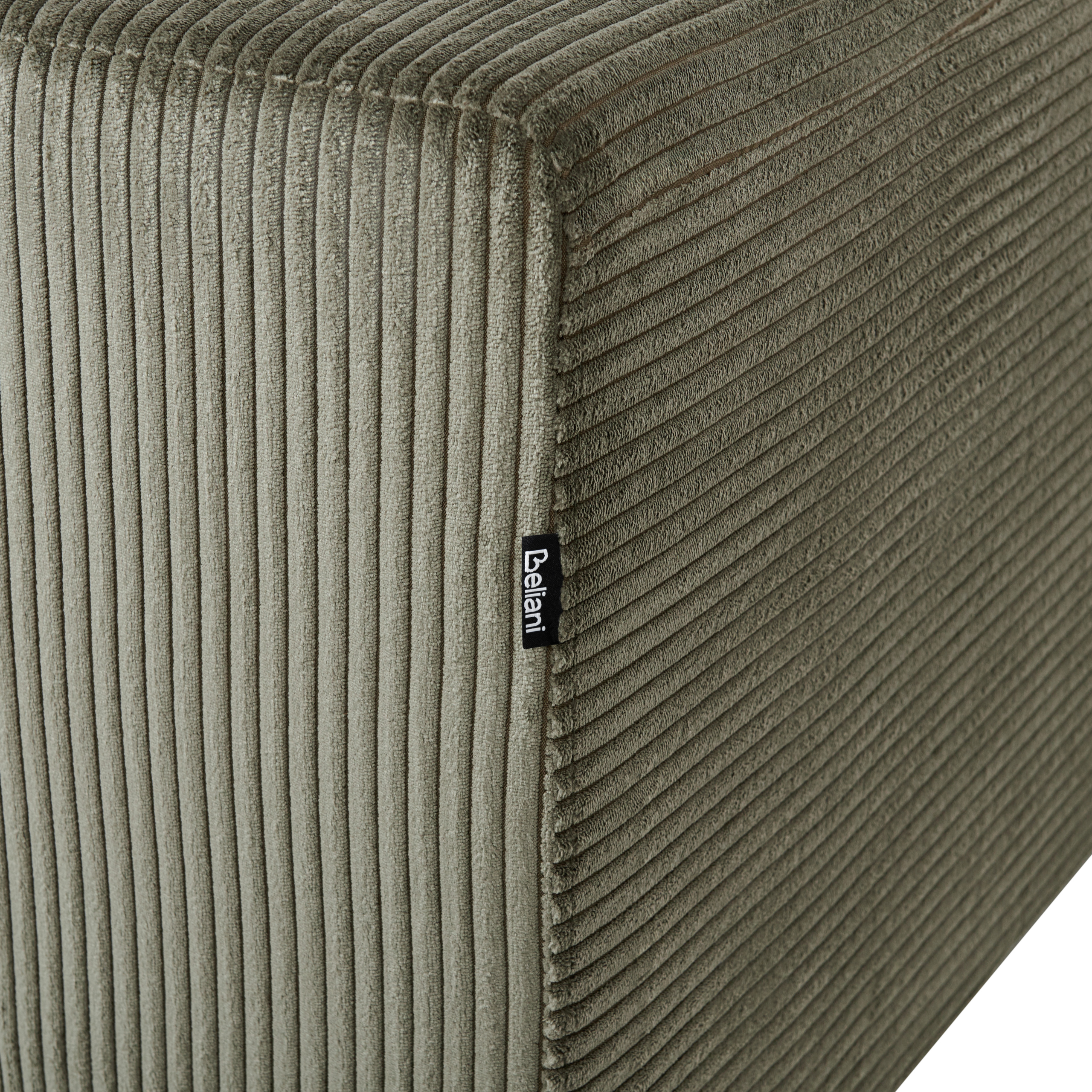 LUNGO 4-seater corner sofa Velvet Green Left [11]