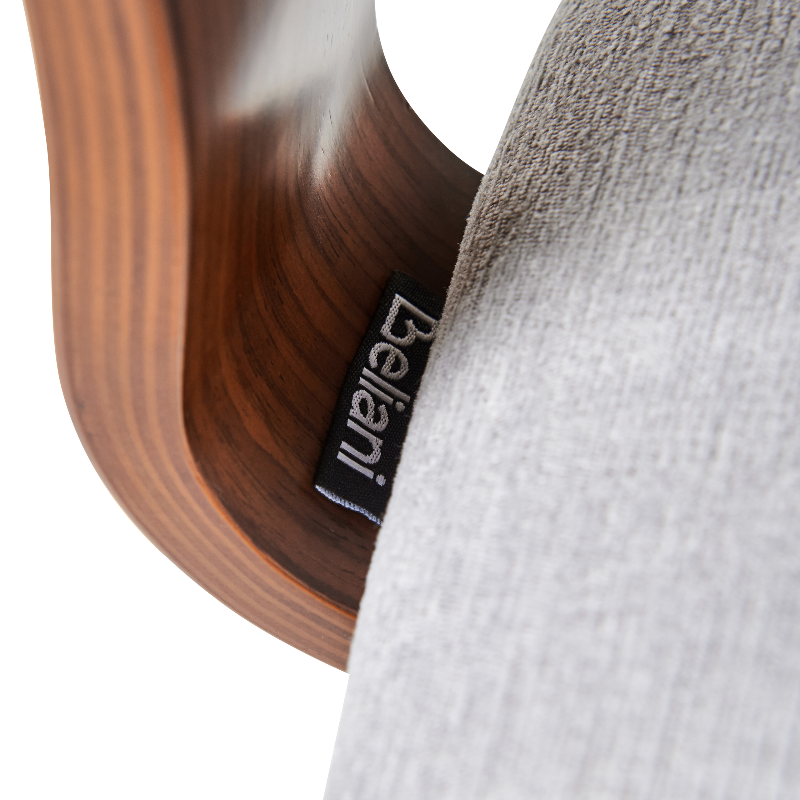 Office chair GUNNISON Synthetic linen Light Grey [8]