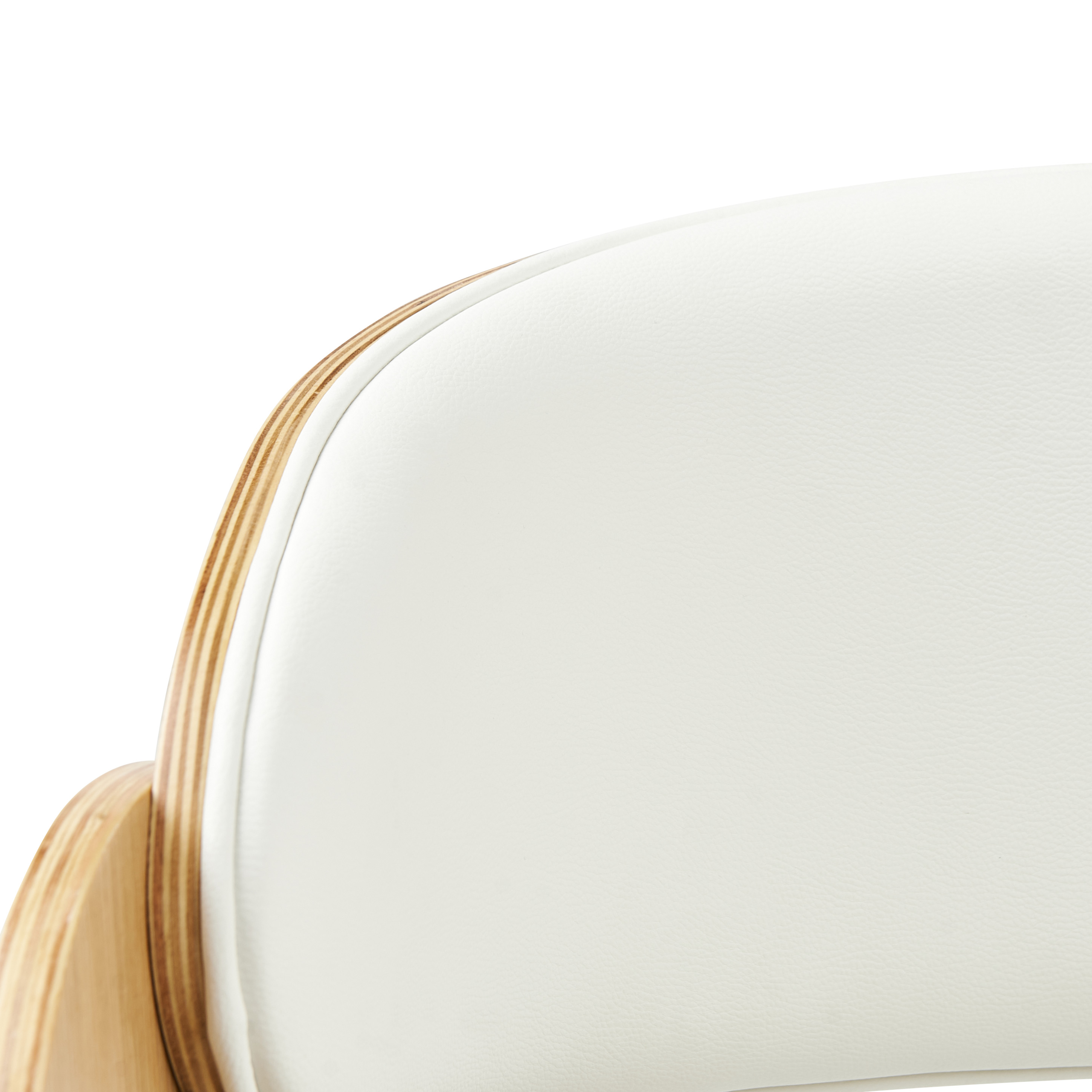 Office chair PALATKA Eco-leather White [7]