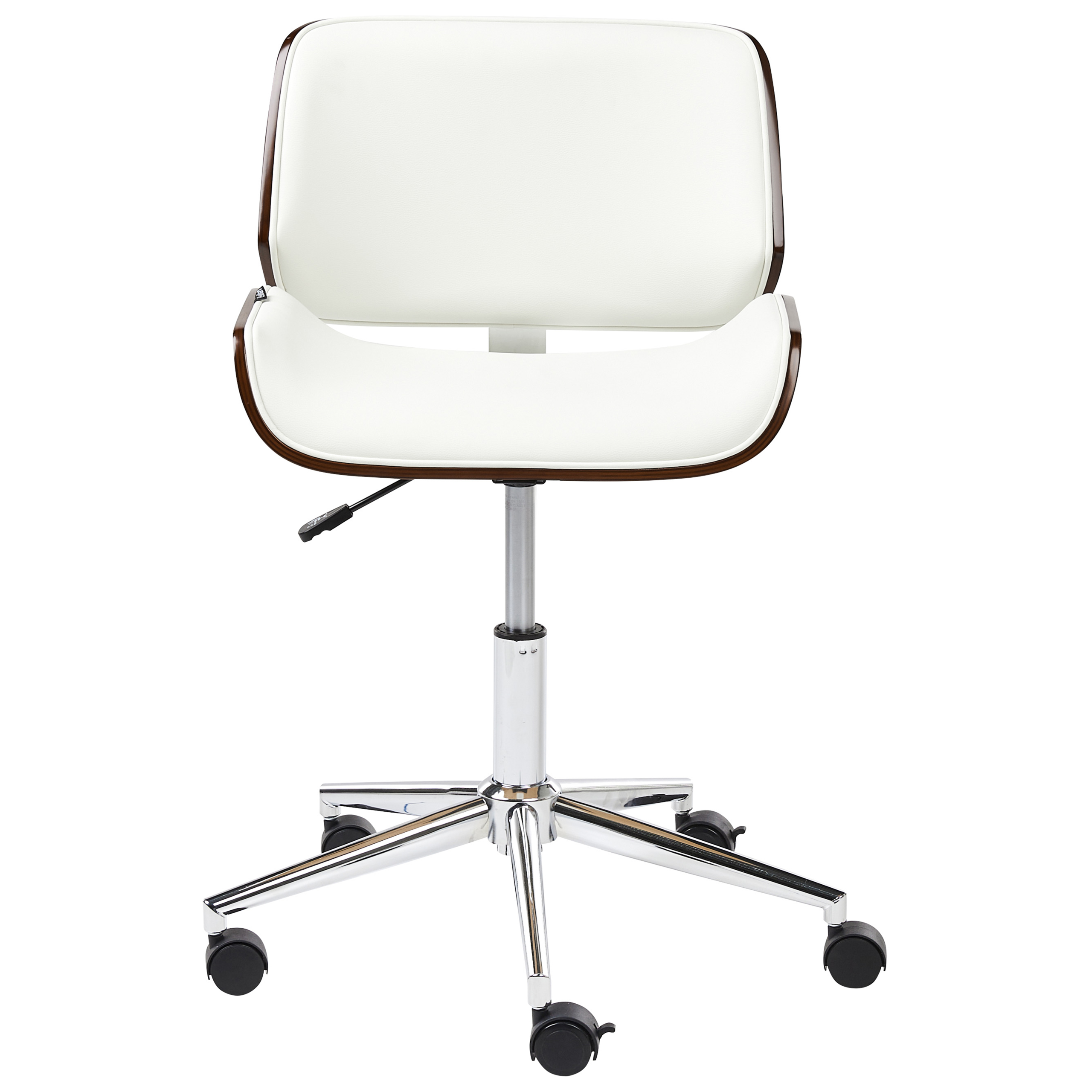 Scaun de birou TOTOWA Piele ecologică Alb [4]