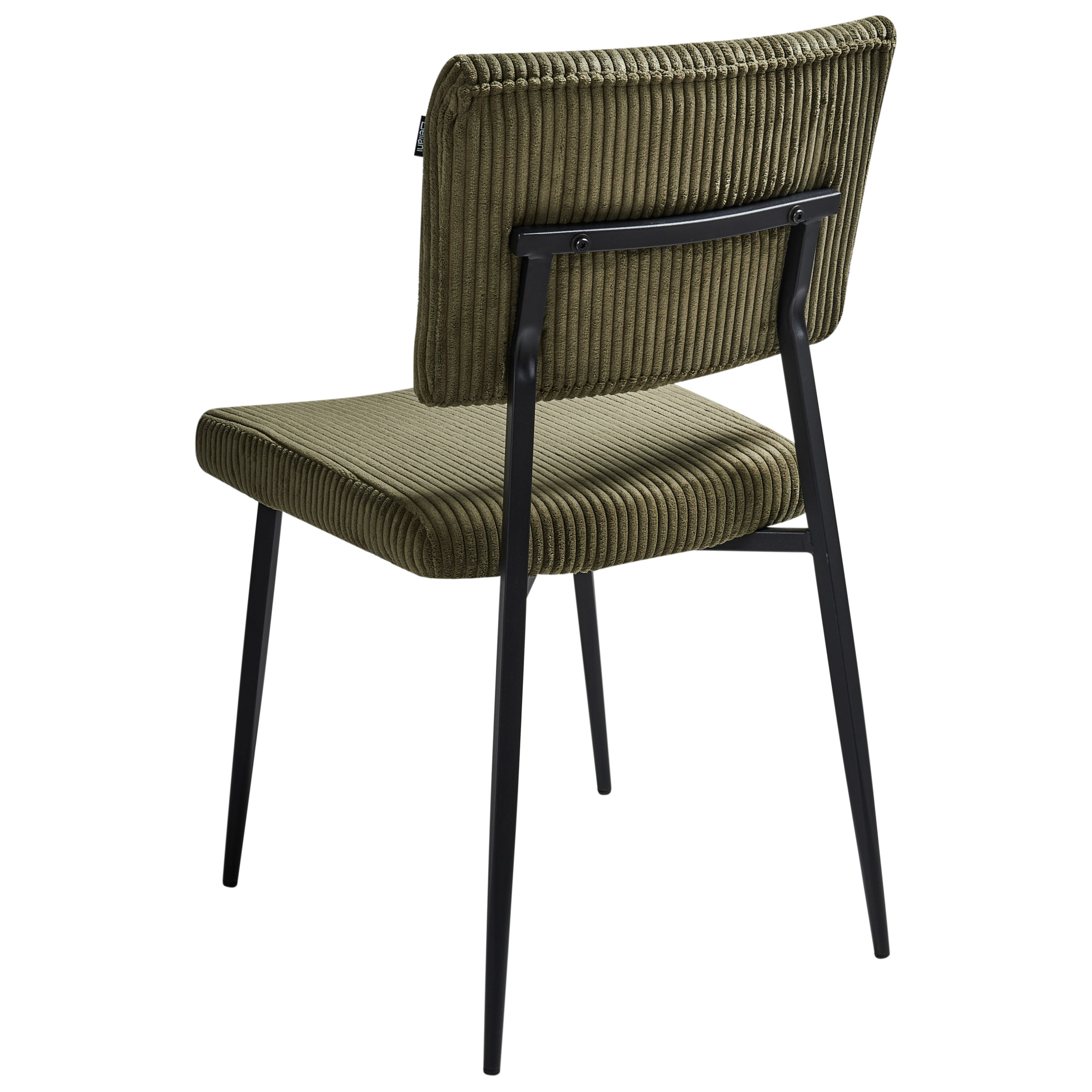 Set de 2 scaune dining STURGIS Velur Verde măsliniu [6]