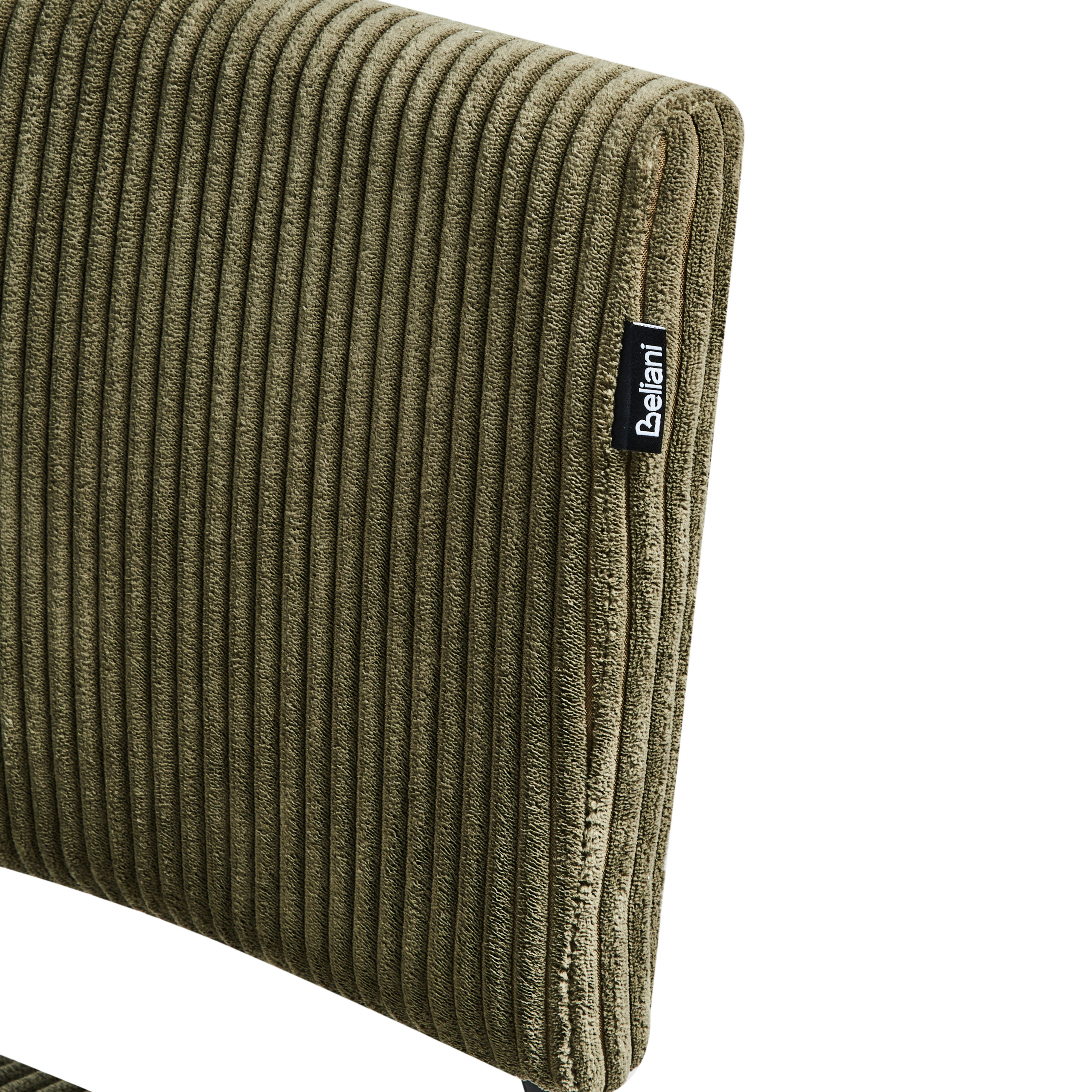 Set de 2 scaune dining STURGIS Velur Verde măsliniu [9]