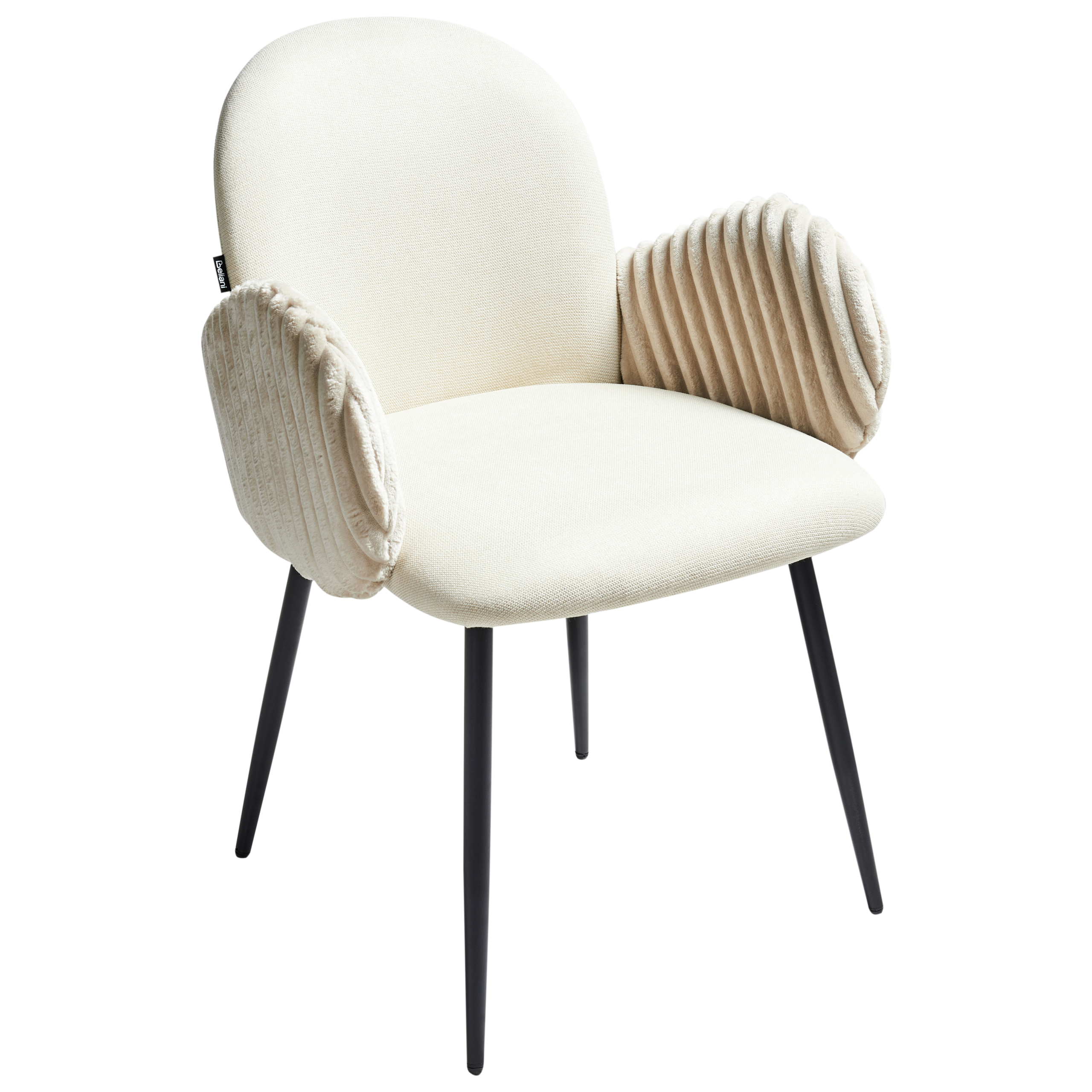 Set de 2 scaune dining AMITY  Bej deschis [4]