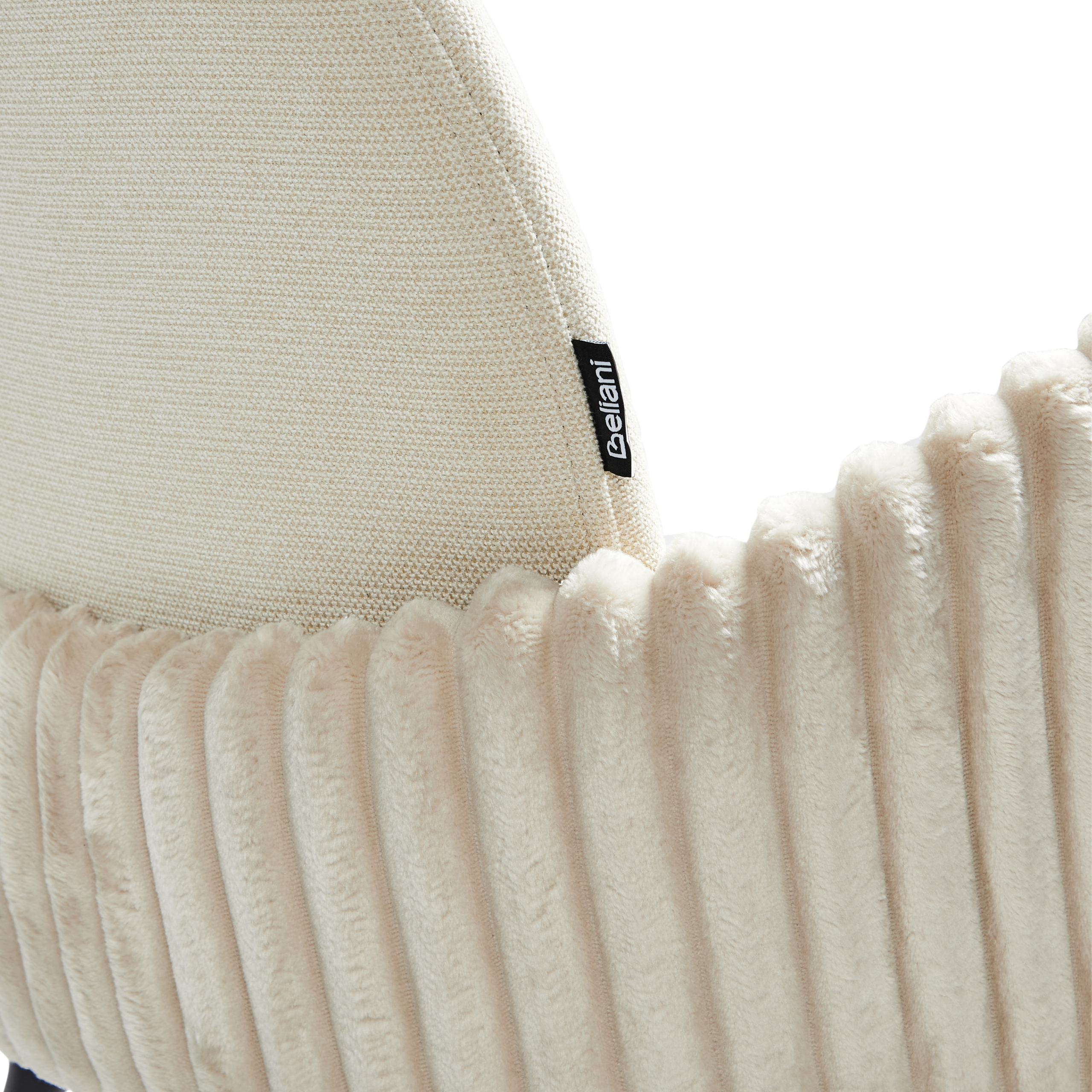 Set of 2 AMITY Bar Stools Light Beige [8]