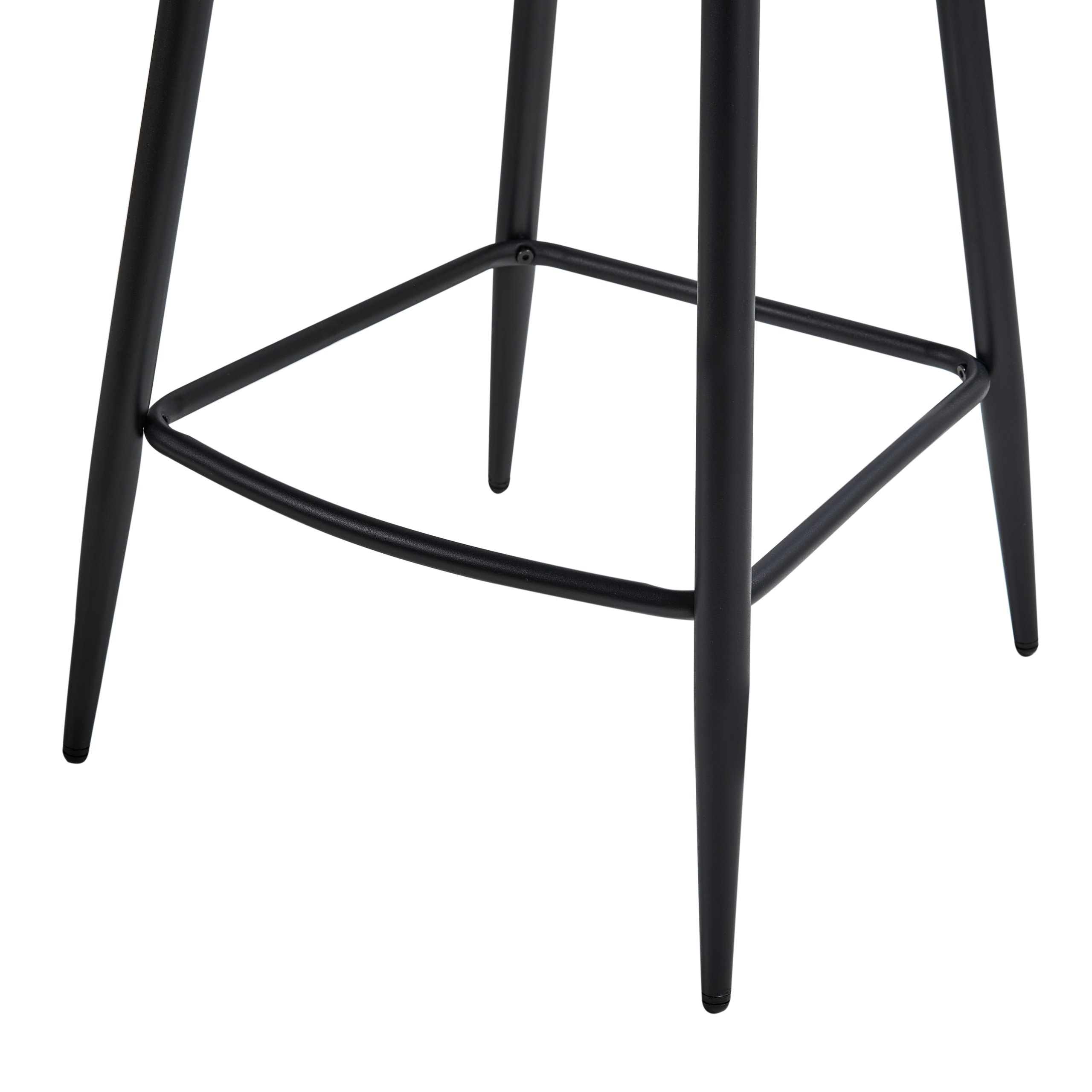 Set of 2 AMITY Bar Stools Light Beige [10]