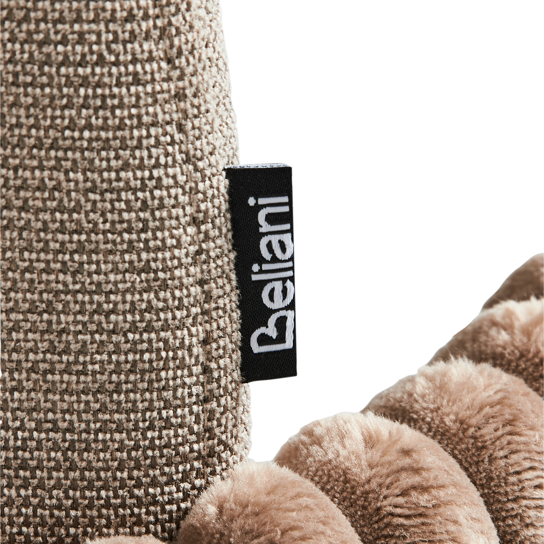 Set of 2 AMITY bar stools Taupe [9]