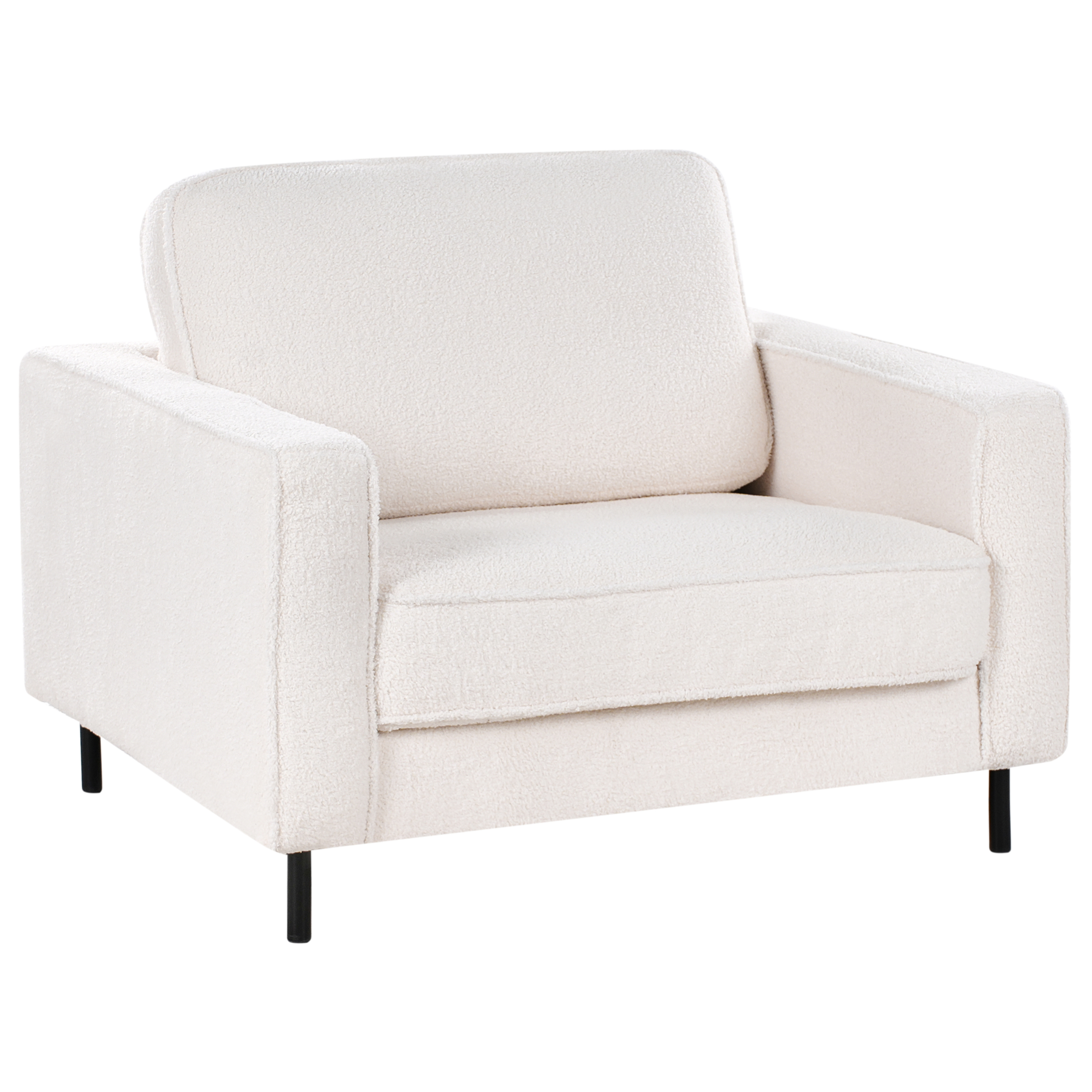 Fotoliu SAVALEN Boucle Alb [4]