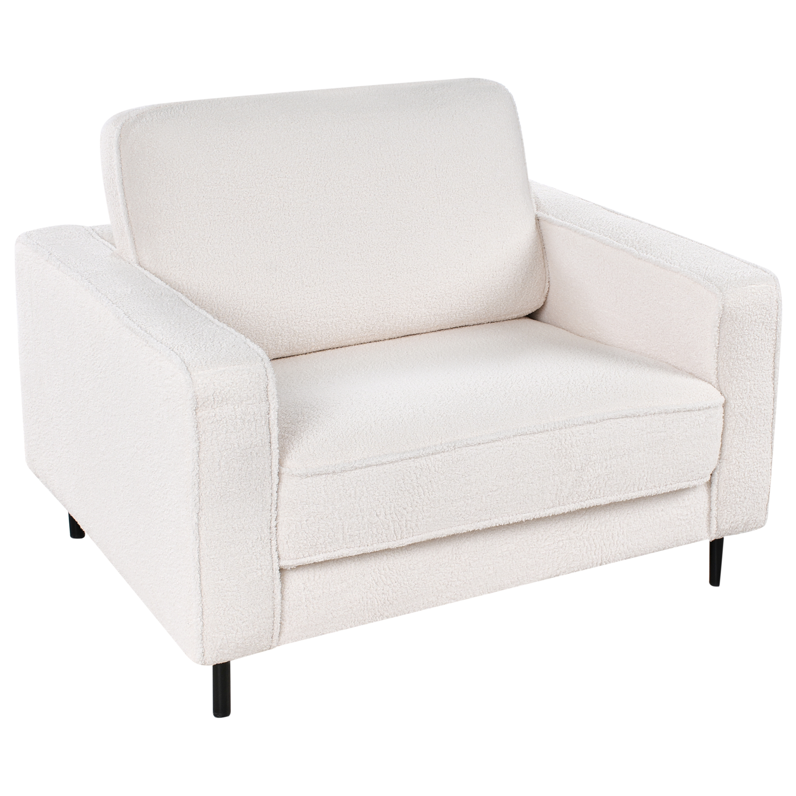 Fotoliu SAVALEN Boucle Alb [6]