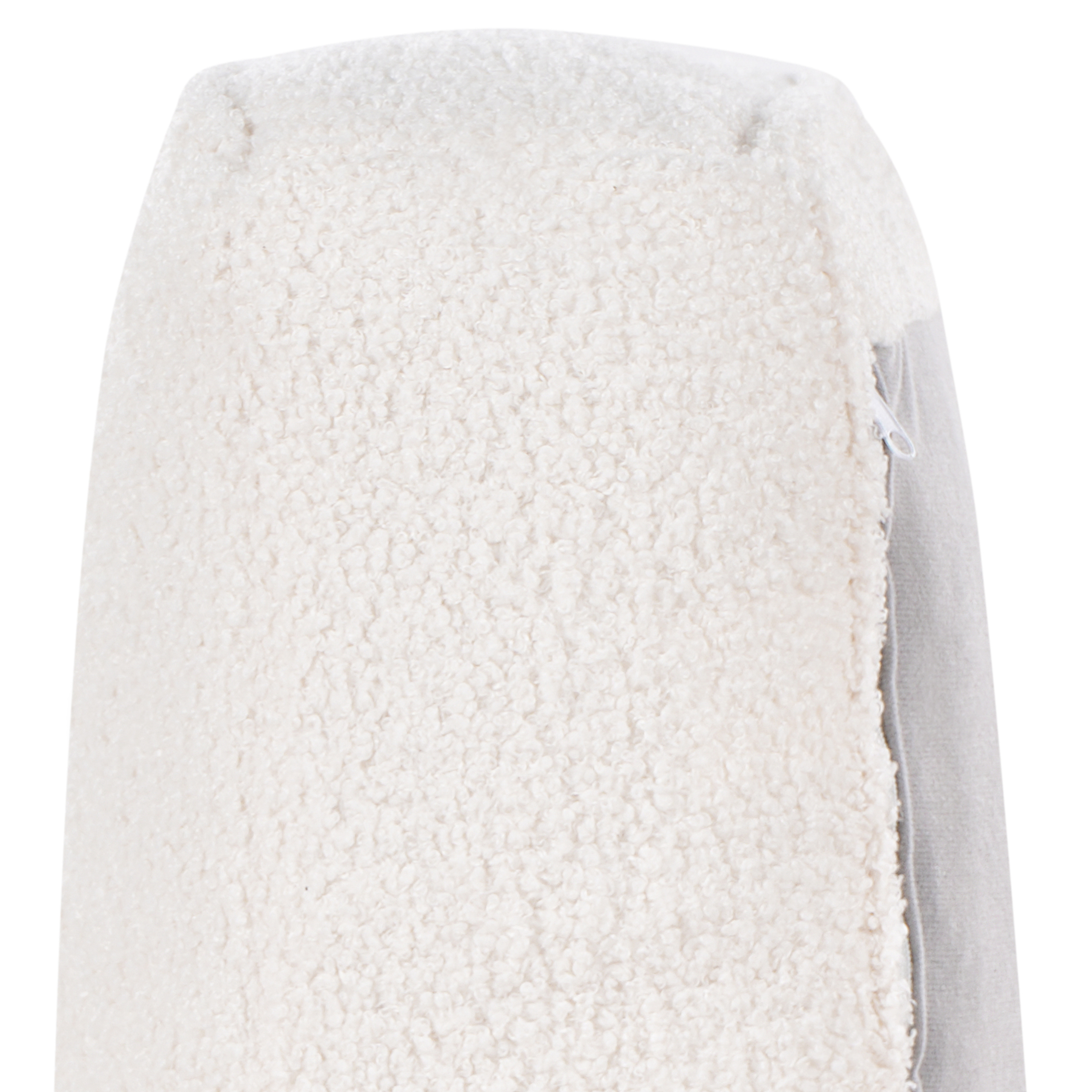 Fotoliu SAVALEN Boucle Alb [10]