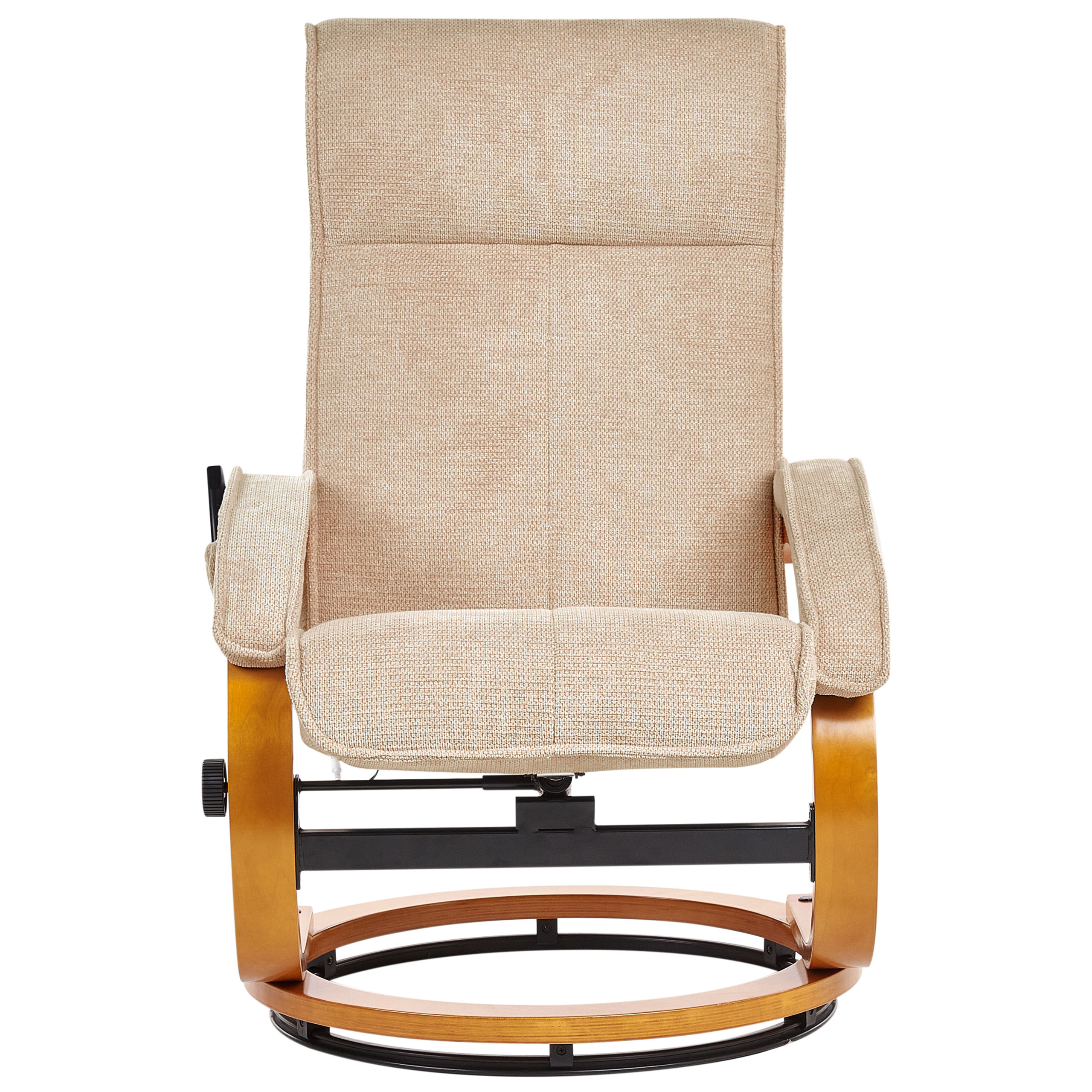 HERO massage chair with stool Beige [4]