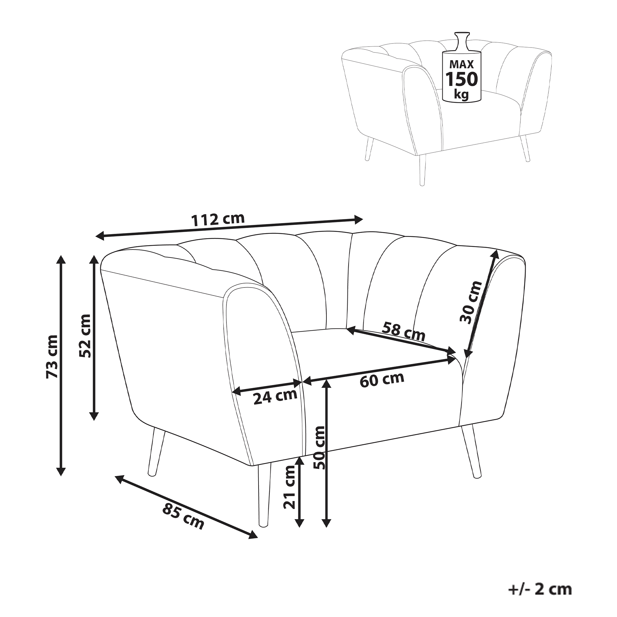 Fotoliu ORSTA  Verde [3]