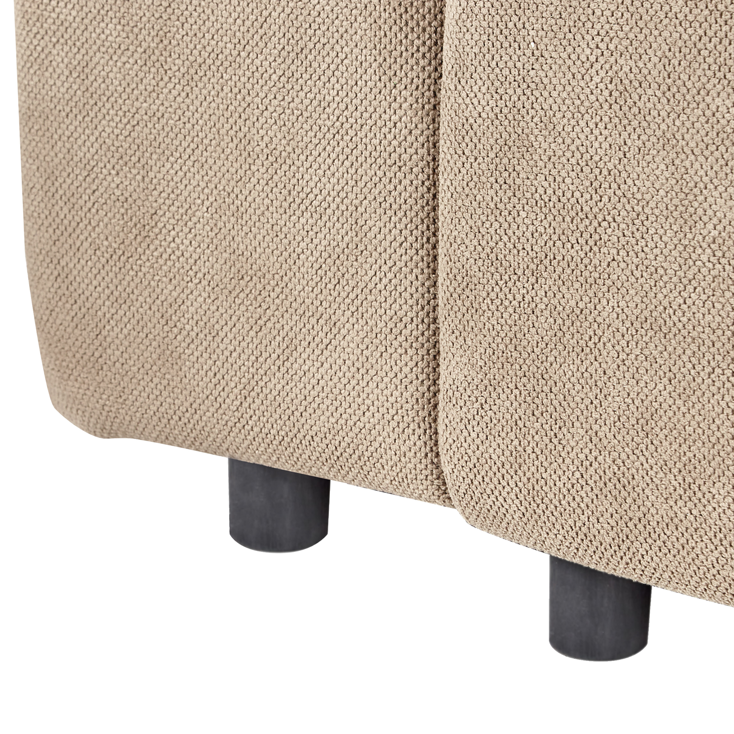 Canapea extensibilă cu 2 locuri INNVIK  Maro cu depozitare [10]