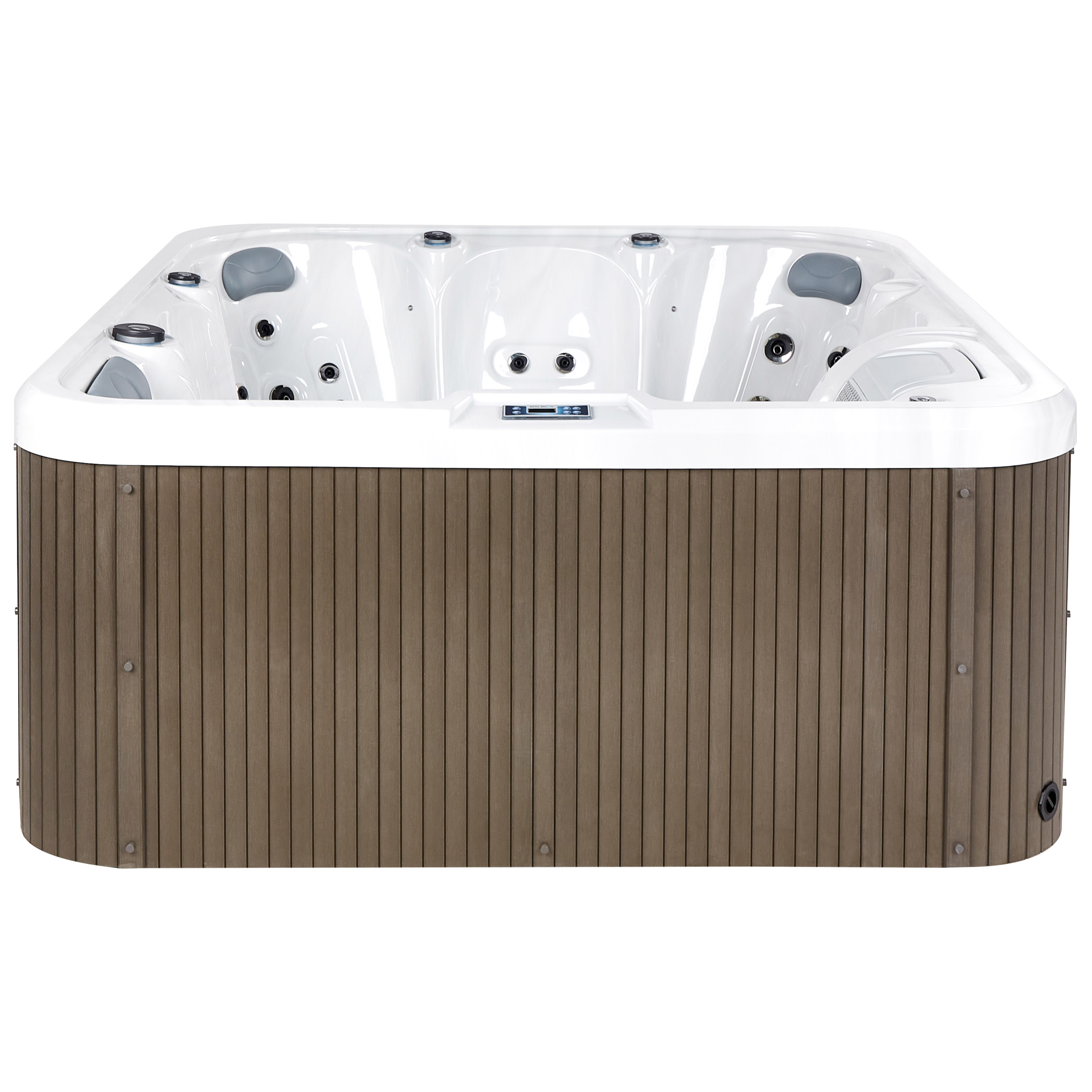 Jacuzzi exterior cu LED CALIMA Alb [4]