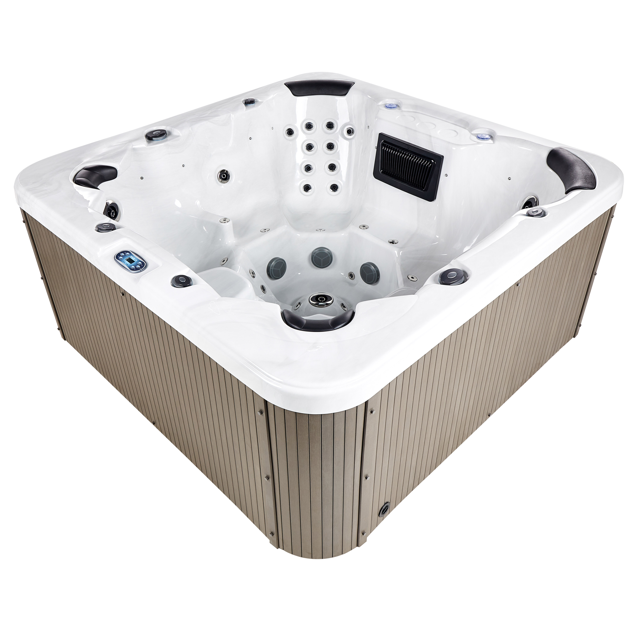 VILLARRICA outdoor jacuzzi with LED White [2]