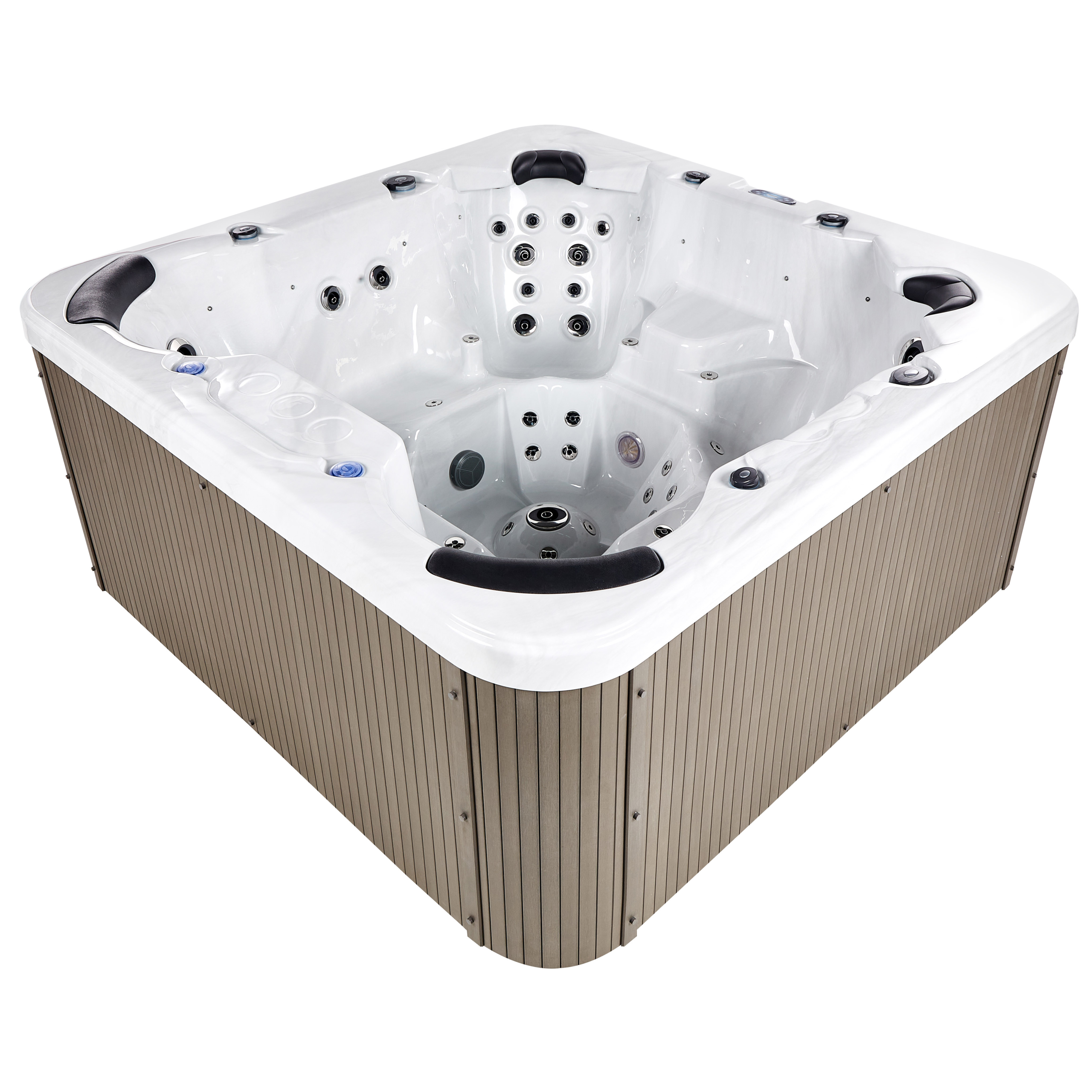 VILLARRICA outdoor jacuzzi with LED White [7]