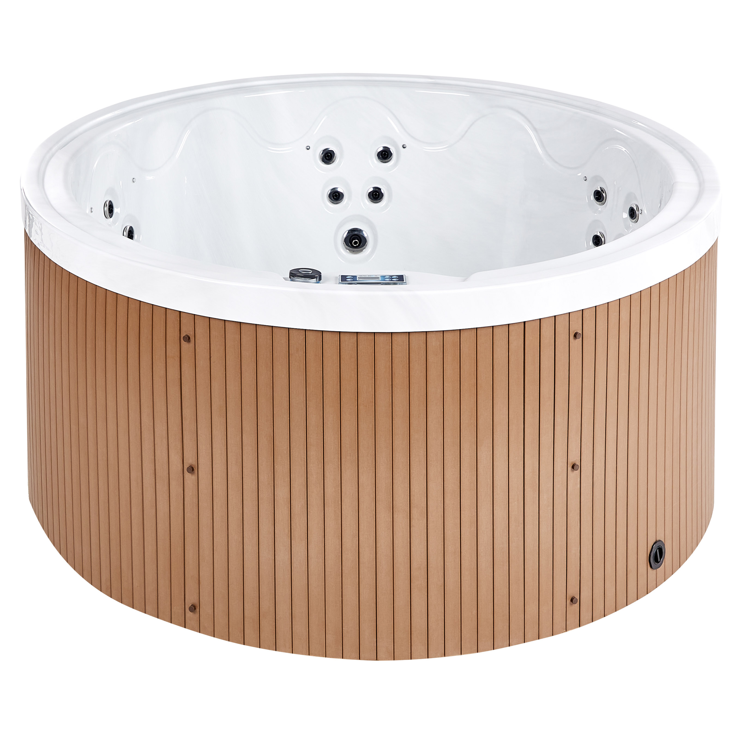 Jacuzzi exterior cu LED MARFIL Alb [5]