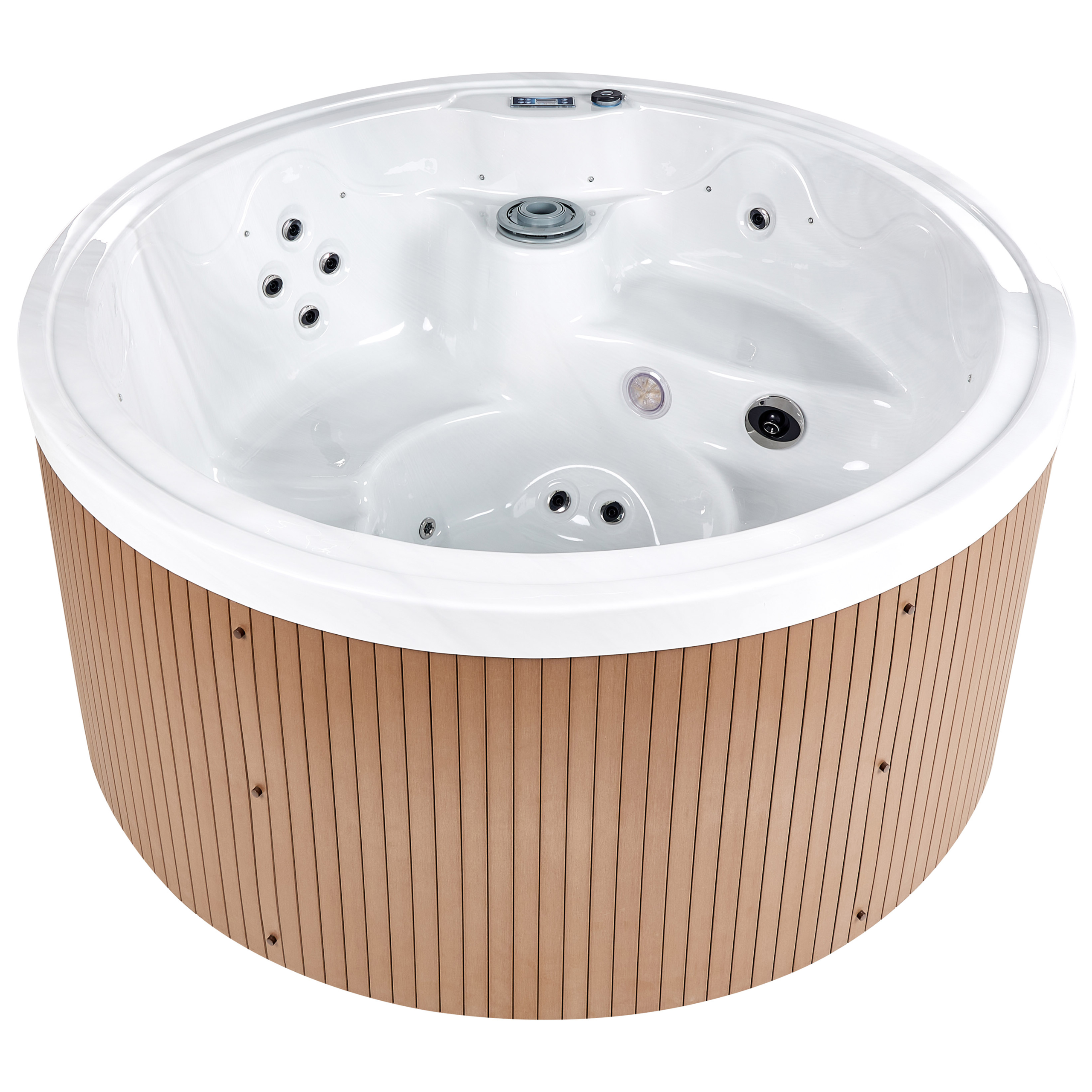 Jacuzzi exterior cu LED MARFIL Alb [7]