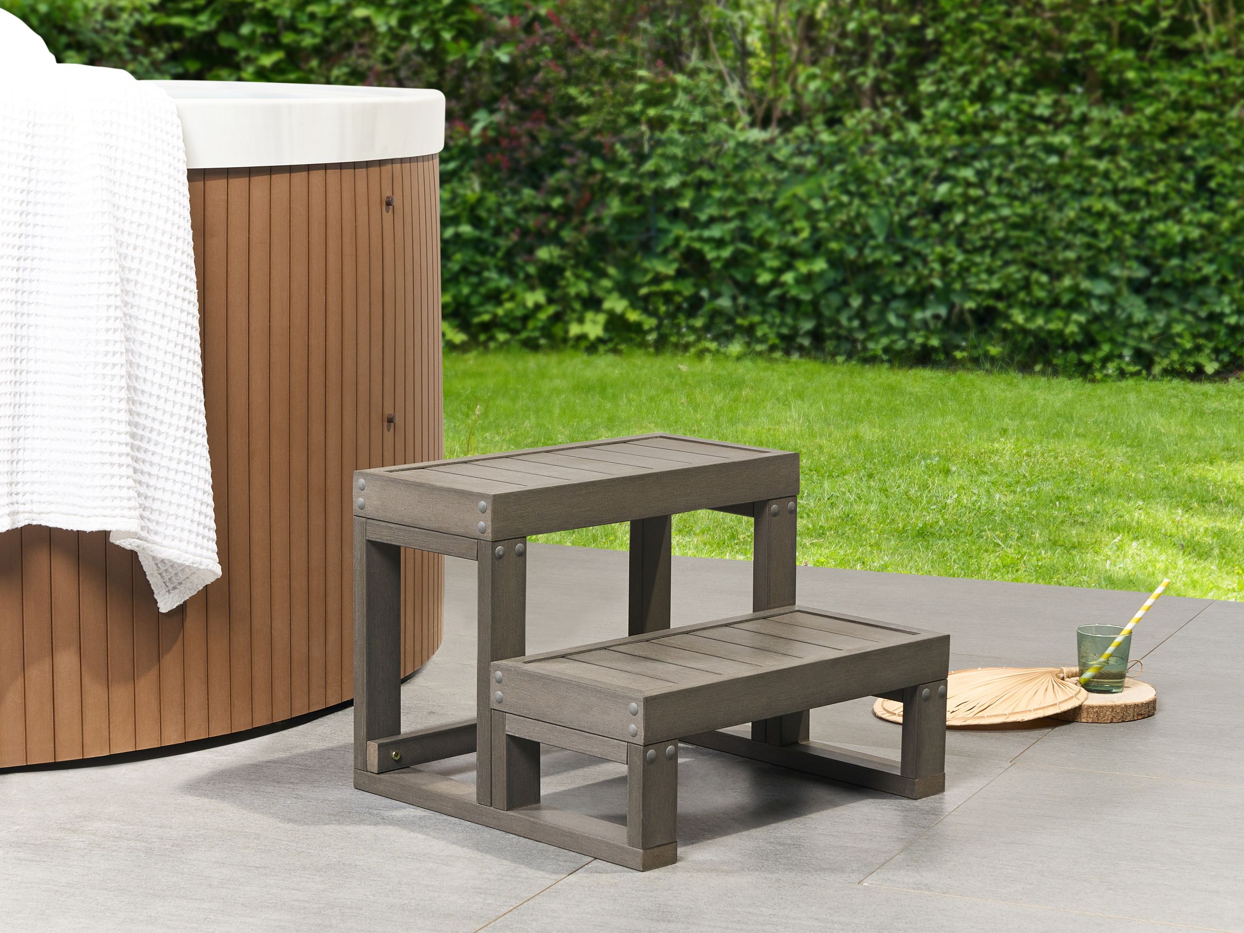 Cazi de baie - Steps for whirlpool bathtub LIMAY Grey