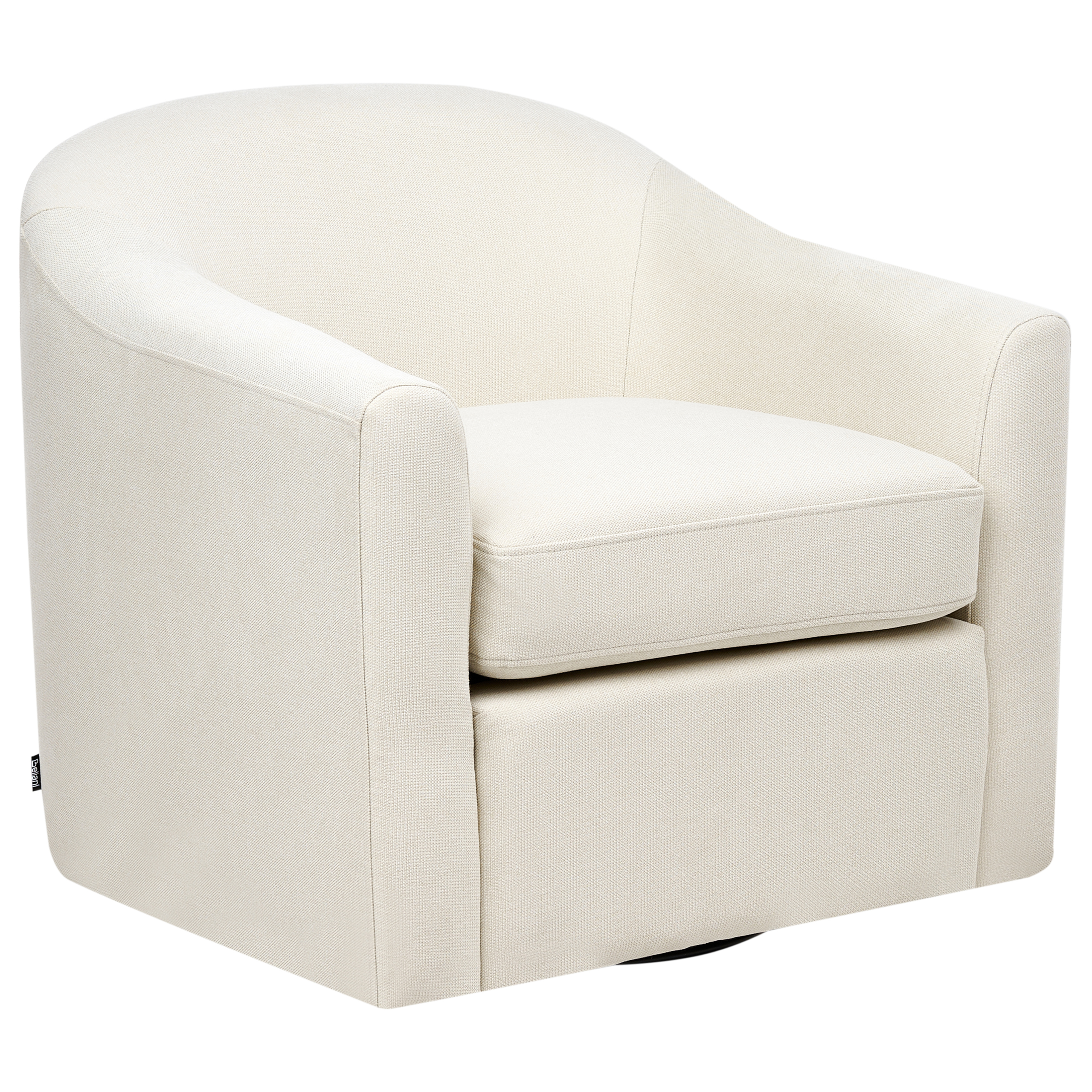 MAGNOR swivel armchair Light beige [2]