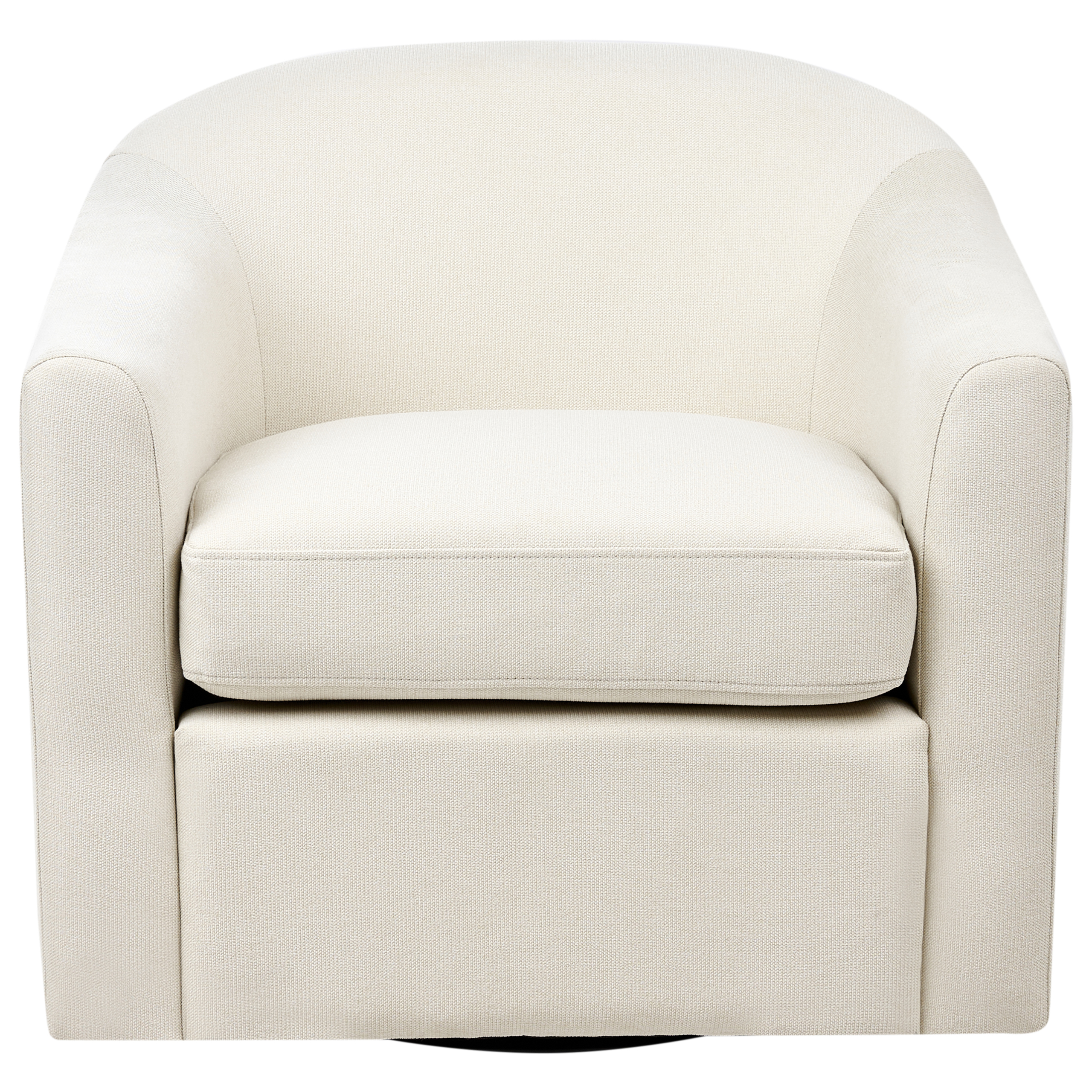 MAGNOR swivel armchair Light beige [4]