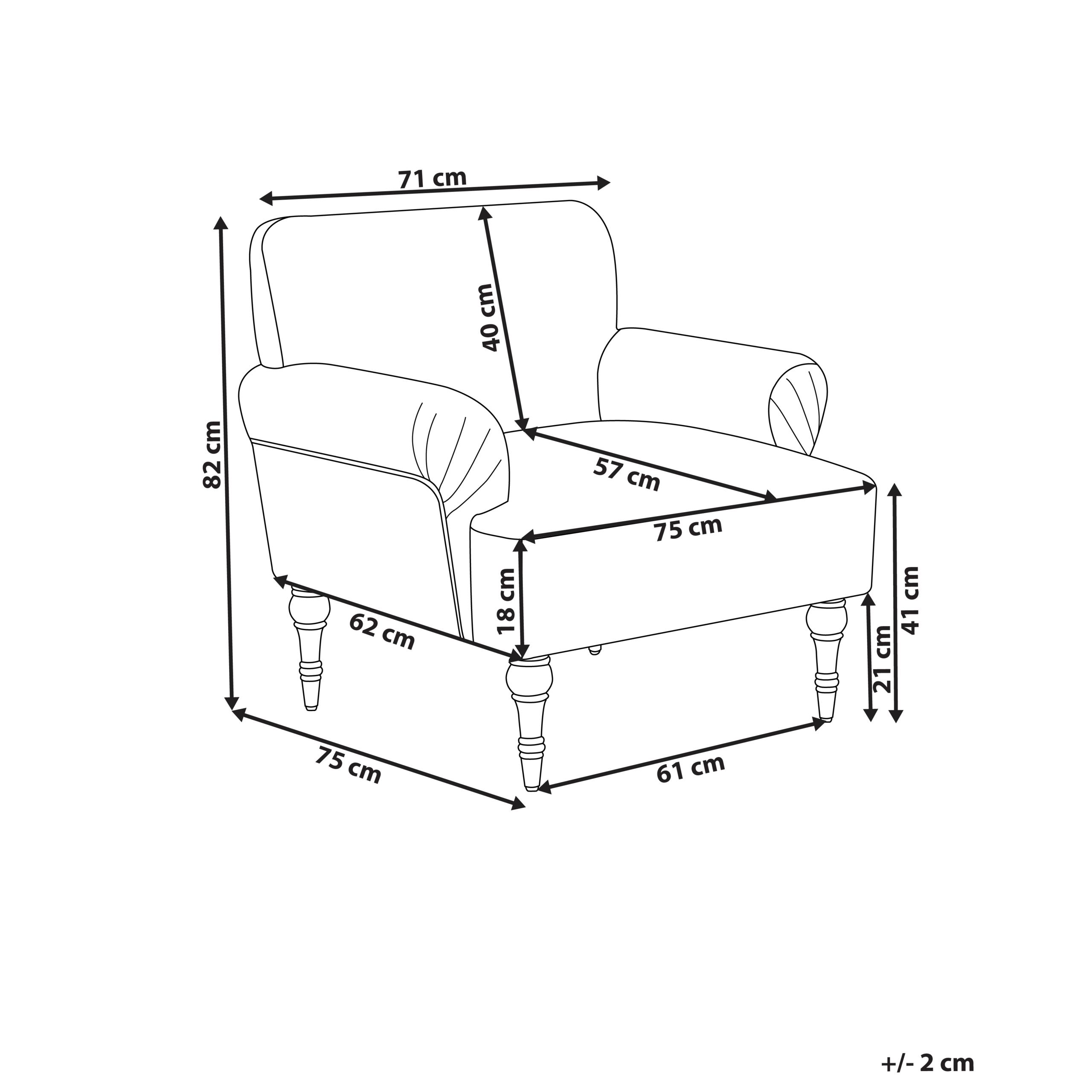 Fotoliu FREDROS  Verde deschis [2]