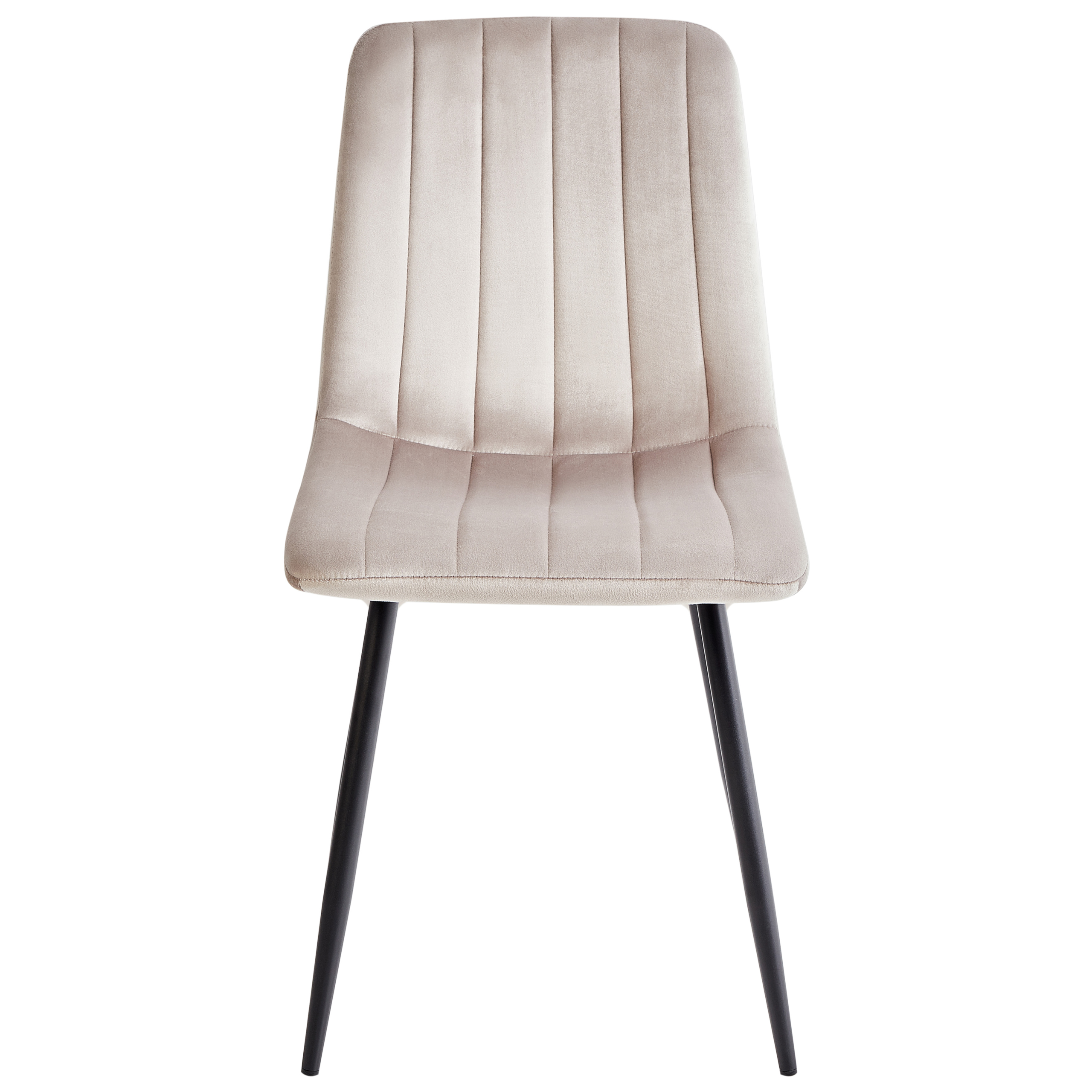 Set de 4 scaune dining KALISPELL Catifea Bej [5]