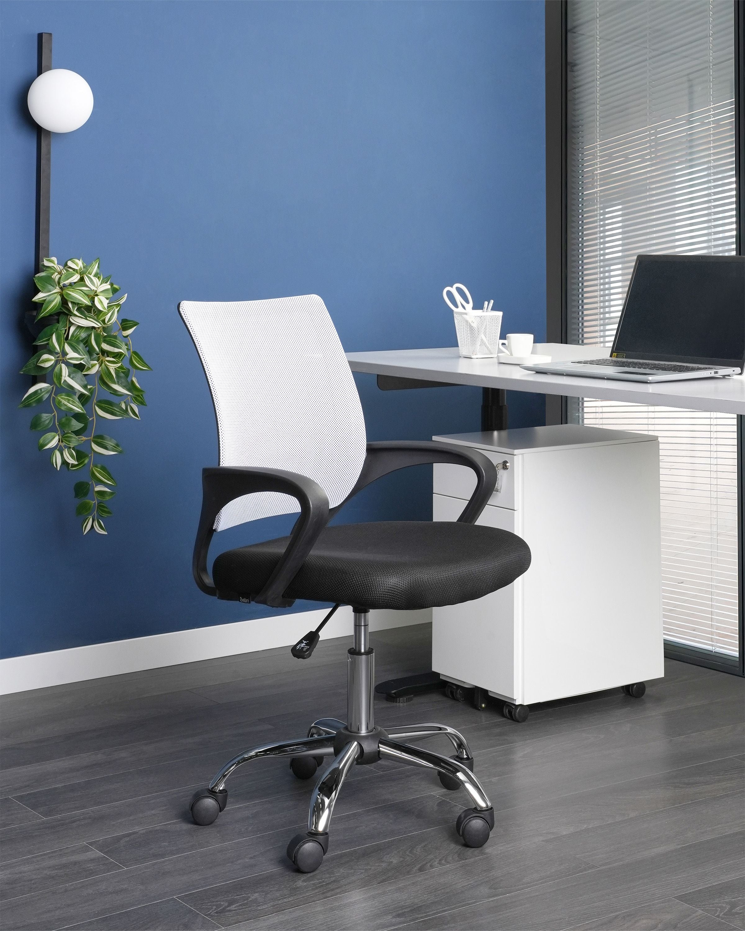 Ergonomic Chair SOLID Black/White [1]