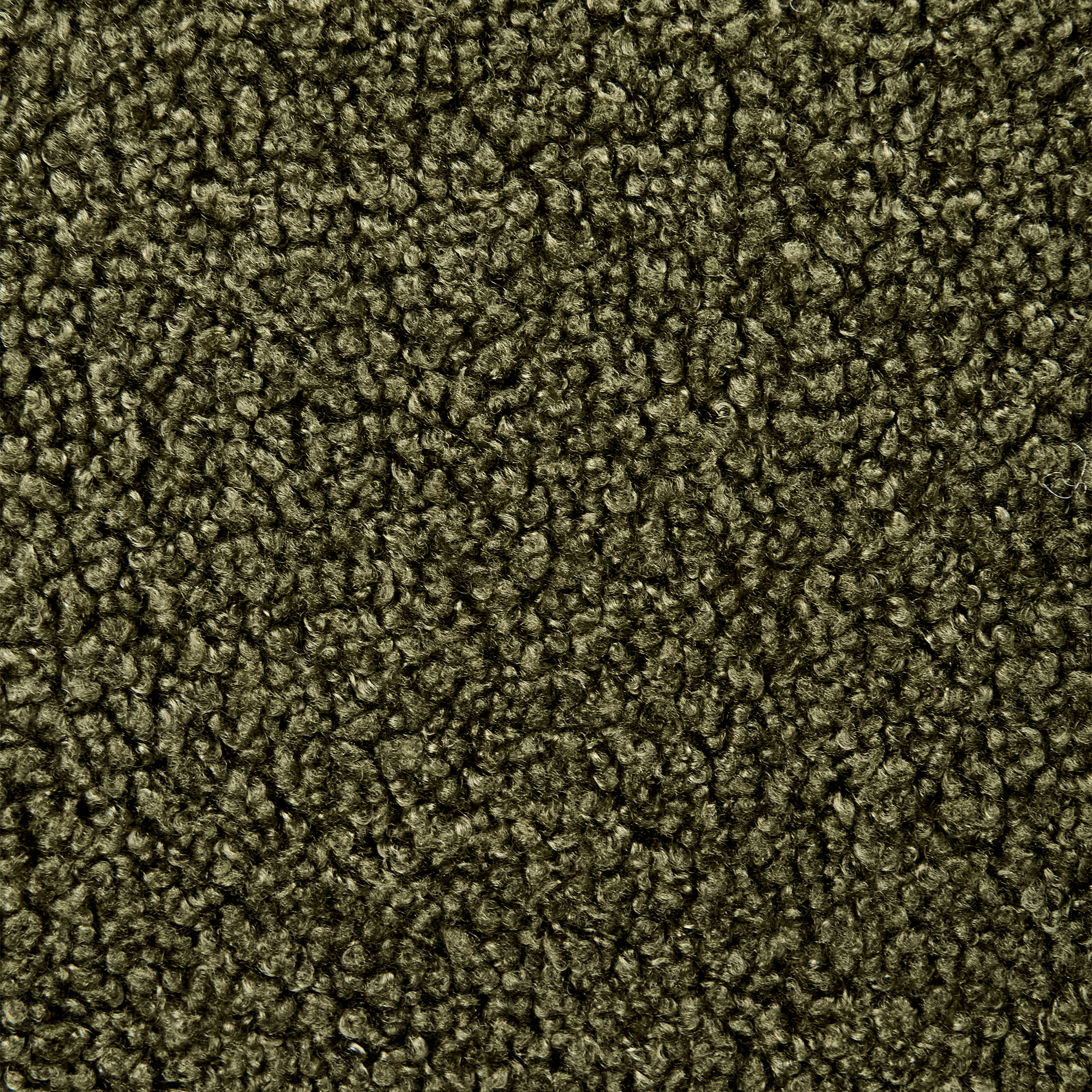 Set of 2 Dining Chairs ALDEN Boucle Dark Green [11]