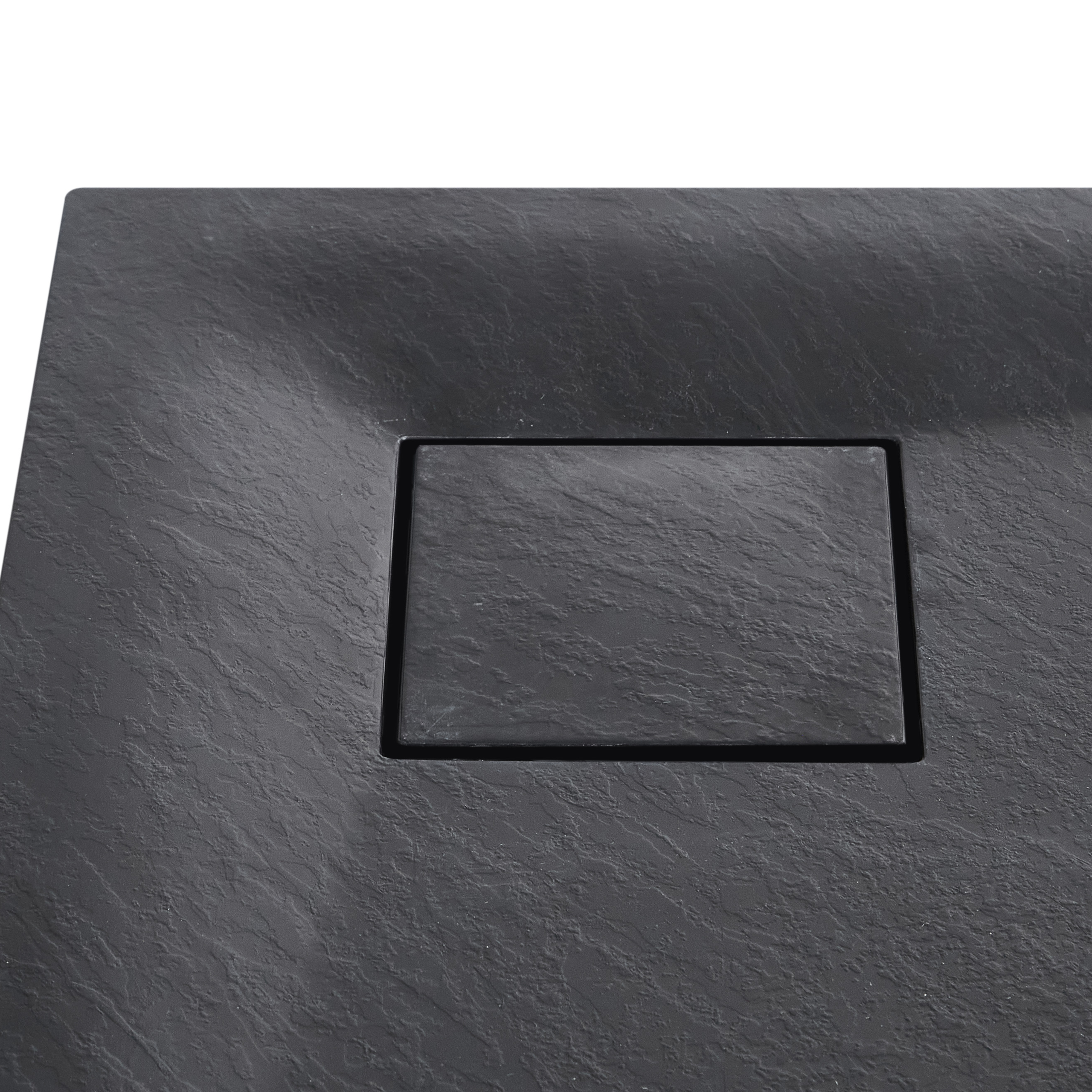 PARON shower tray 80 x 80 x 3 cm Black [6]