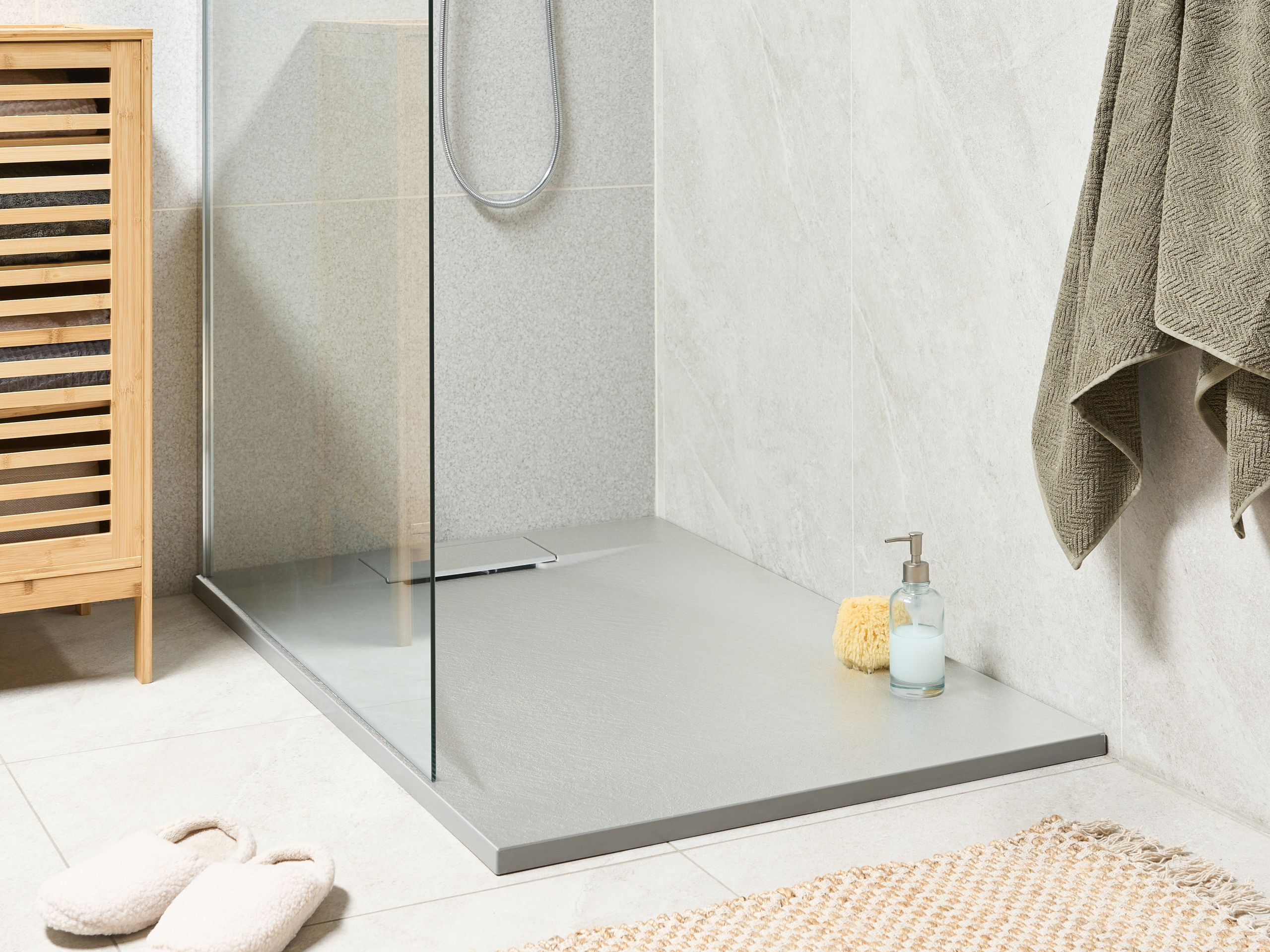 Cabine de dus - AZZURRO shower tray 80 x 120 x 3 cm Grey