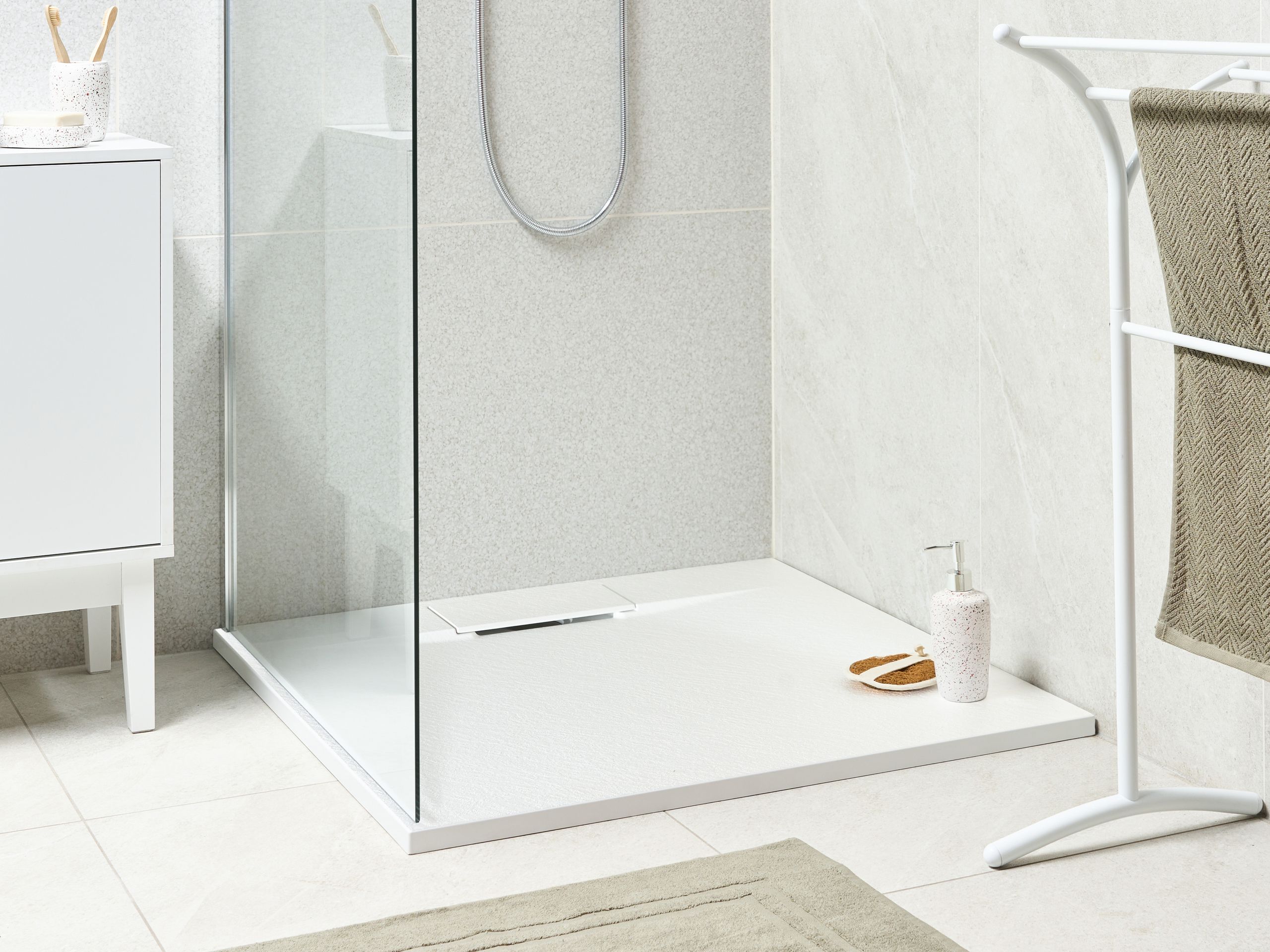 Cabine de dus - AZZURRO shower tray 90 x 90 x 3 cm White