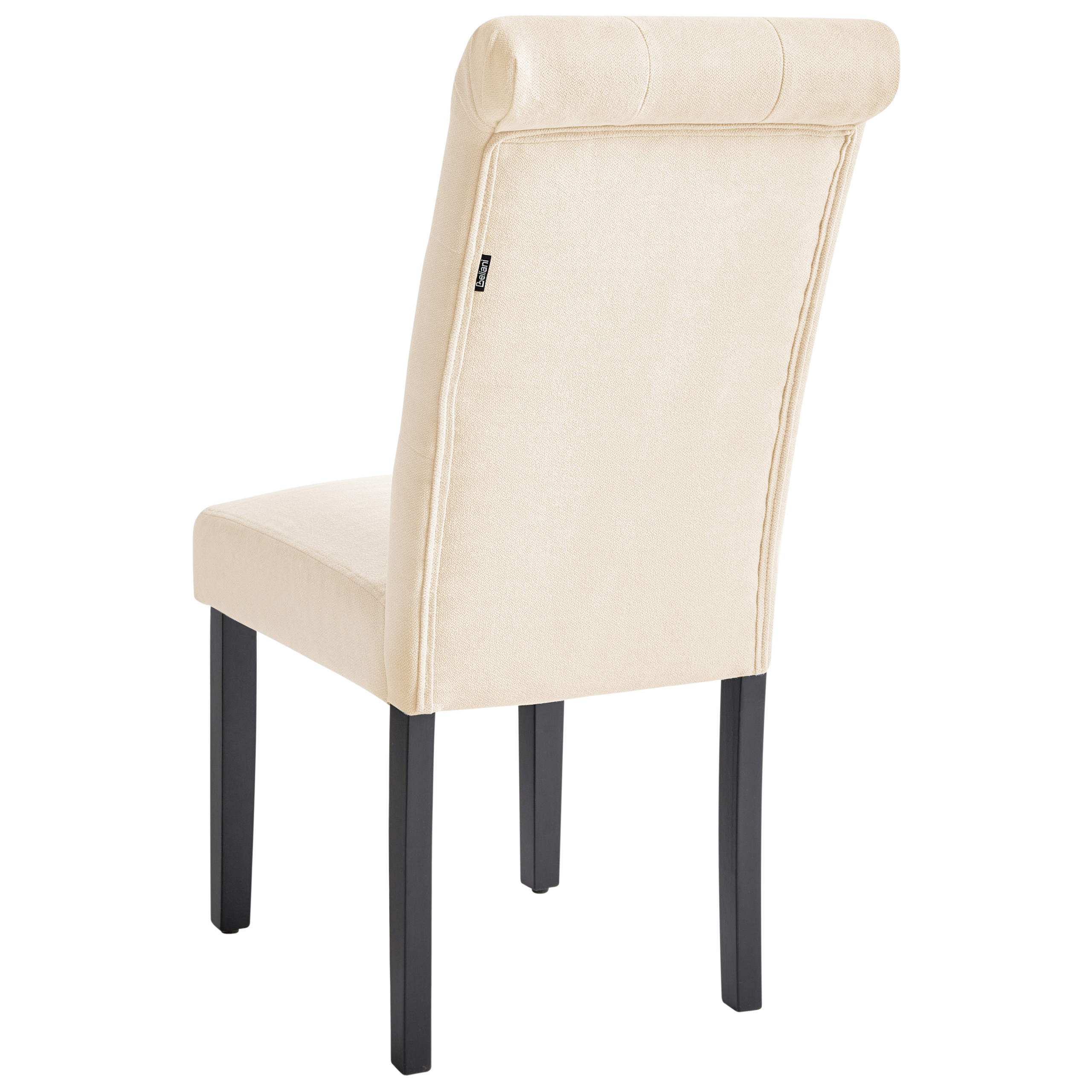 Set de 2 scaune dining VELVA  Bej deschis [6]