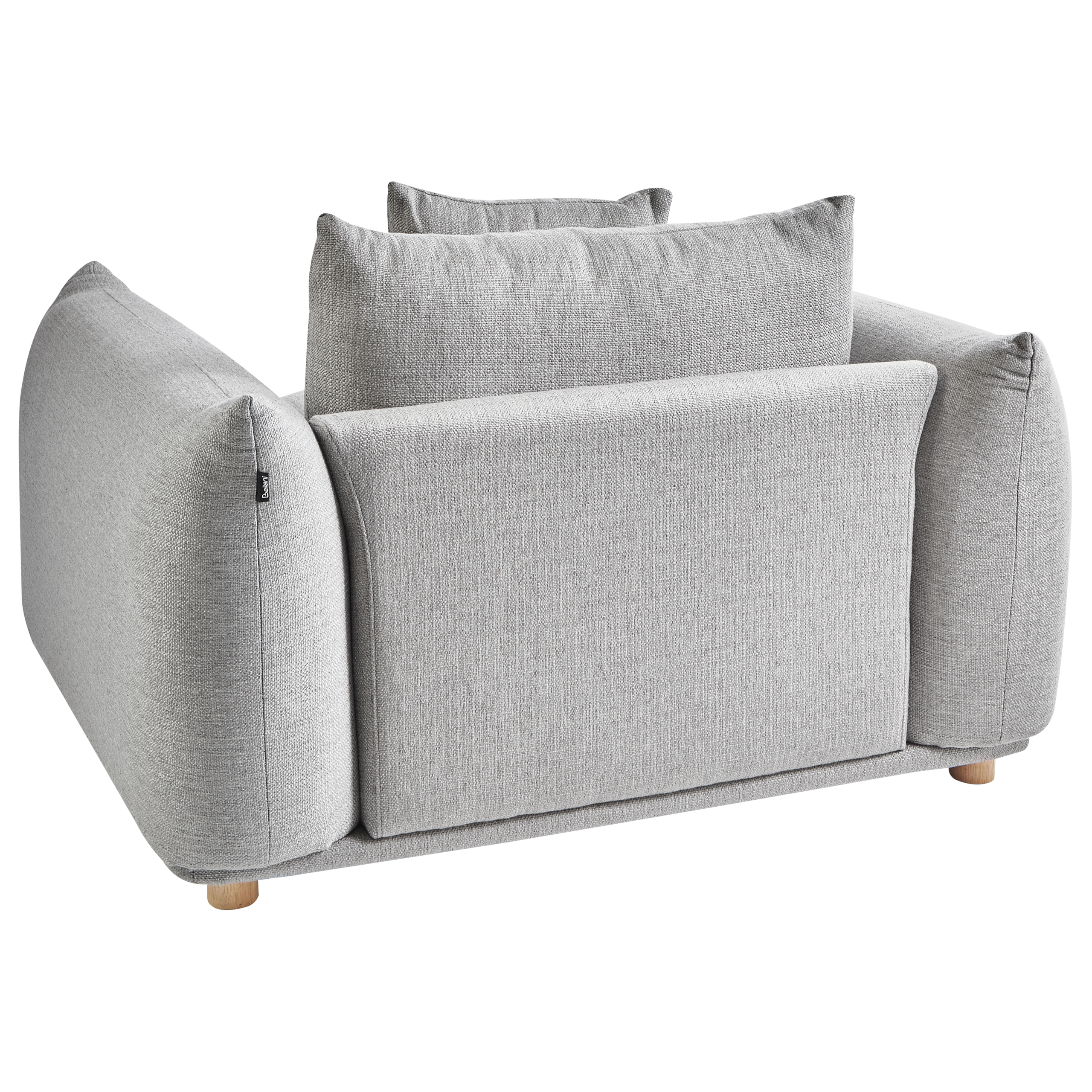 LUVOS armchair Light grey [5]