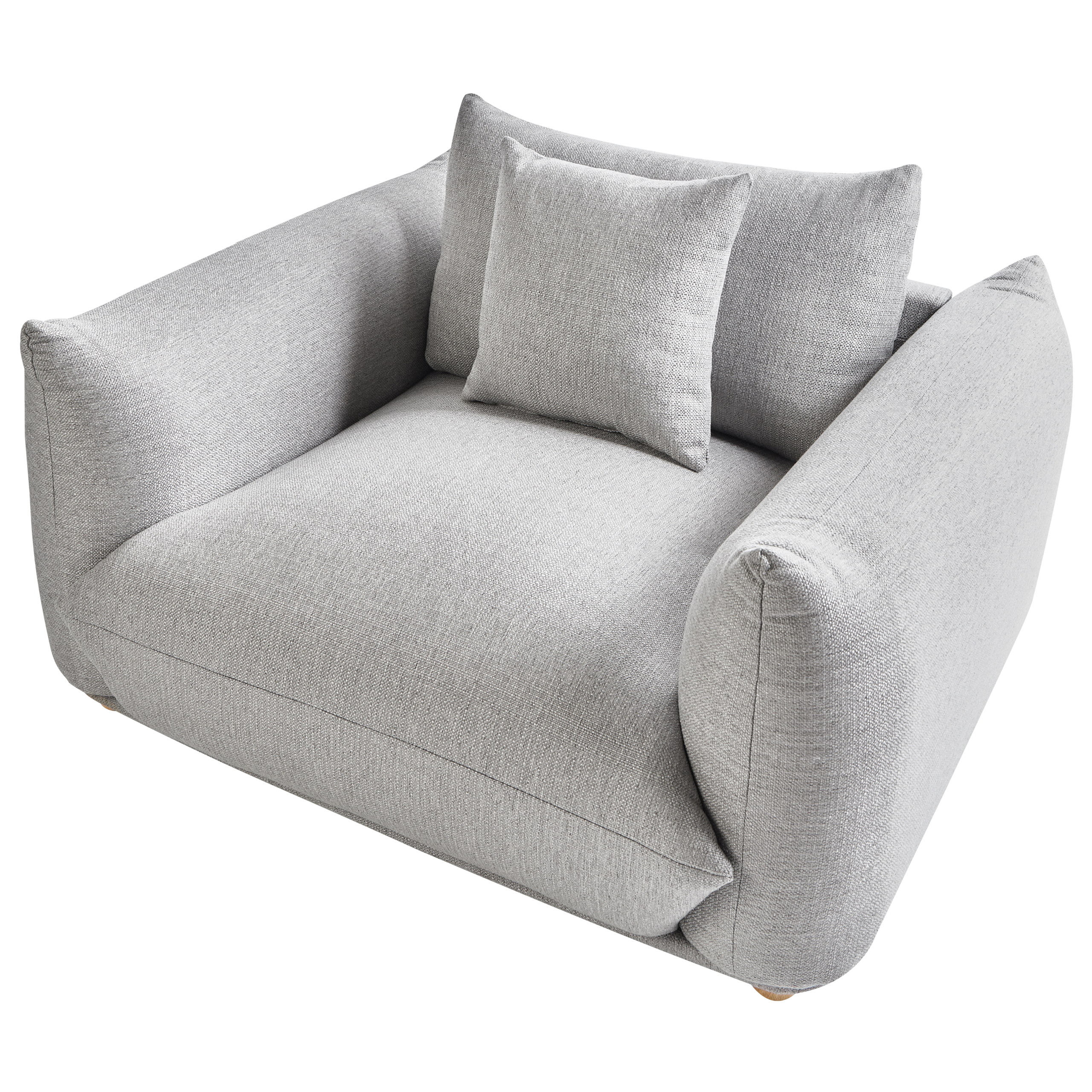 LUVOS armchair Light grey [6]
